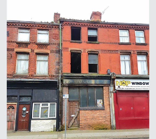 A Freehold Mid Terrace Building with Planning Permission for Conversion to provide Three Self-Contai