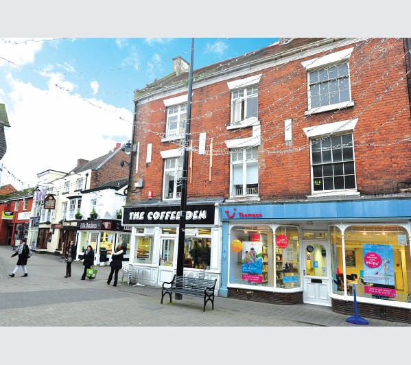 •	Grade II Listed Freehold Shop and Residential Ground Rent Investment