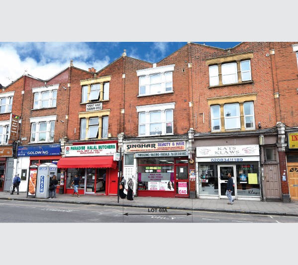 Freehold Shop and Residential Ground Rent Investment