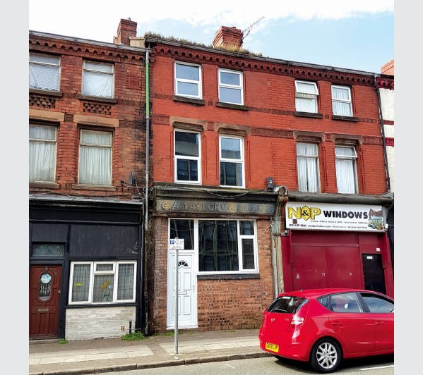 A Freehold Mid Terrace Building. Planning Permission for Conversion to provide Three Self-Contained 