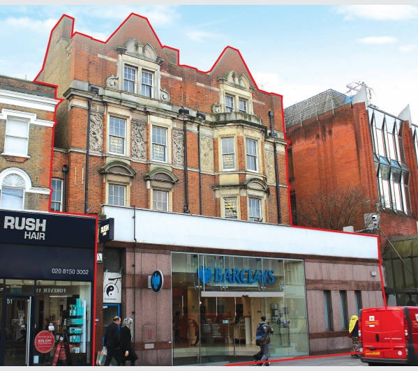 A Freehold Residential Development Opportunity secured upon a Substantial Building providing a Bank