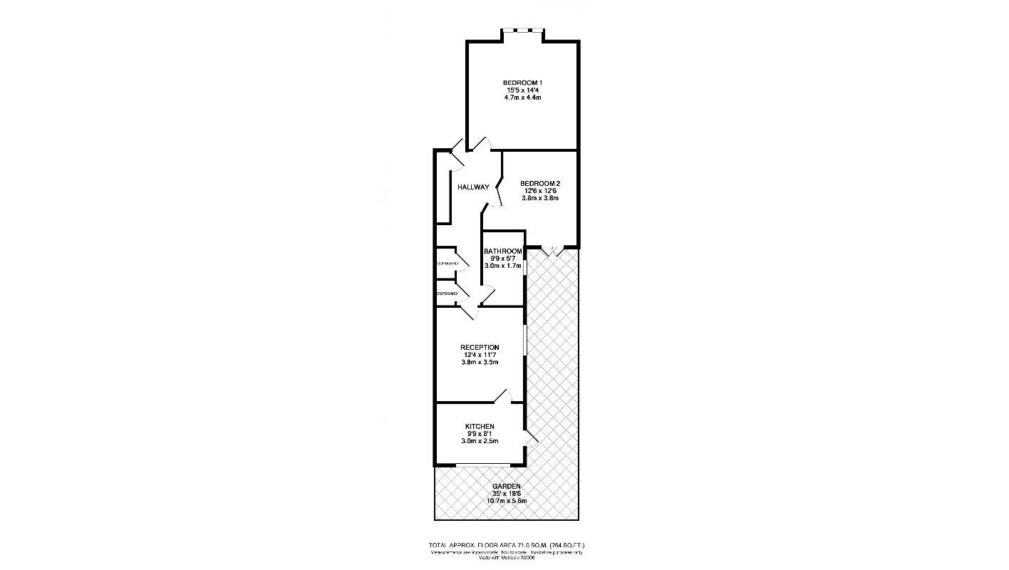 VACANT - Leasehold Self Contained Ground Floor Garden Flat