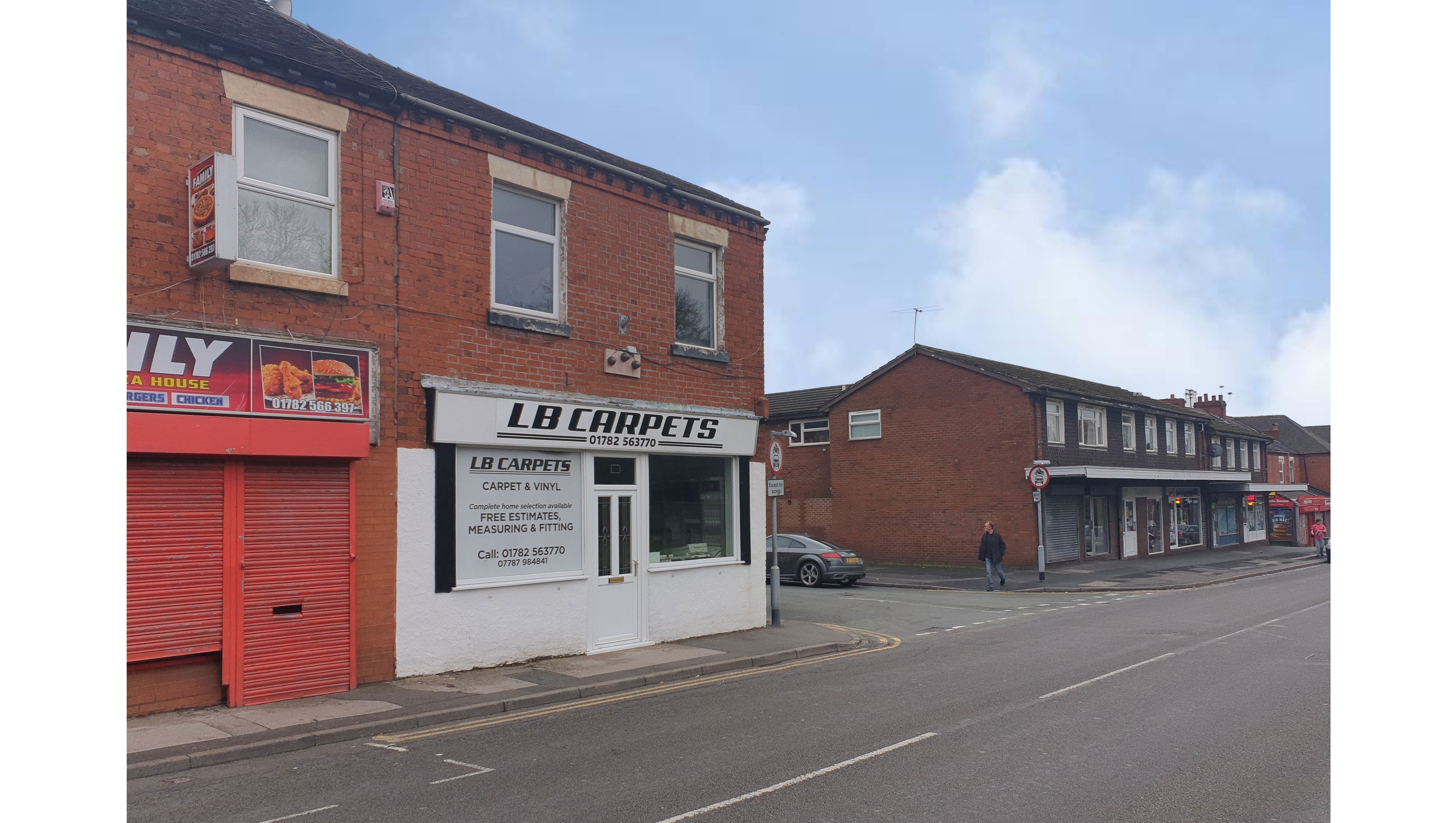 INVESTMENT - Freehold Corner Building arranged as a Shop and Three Self Contained Flats