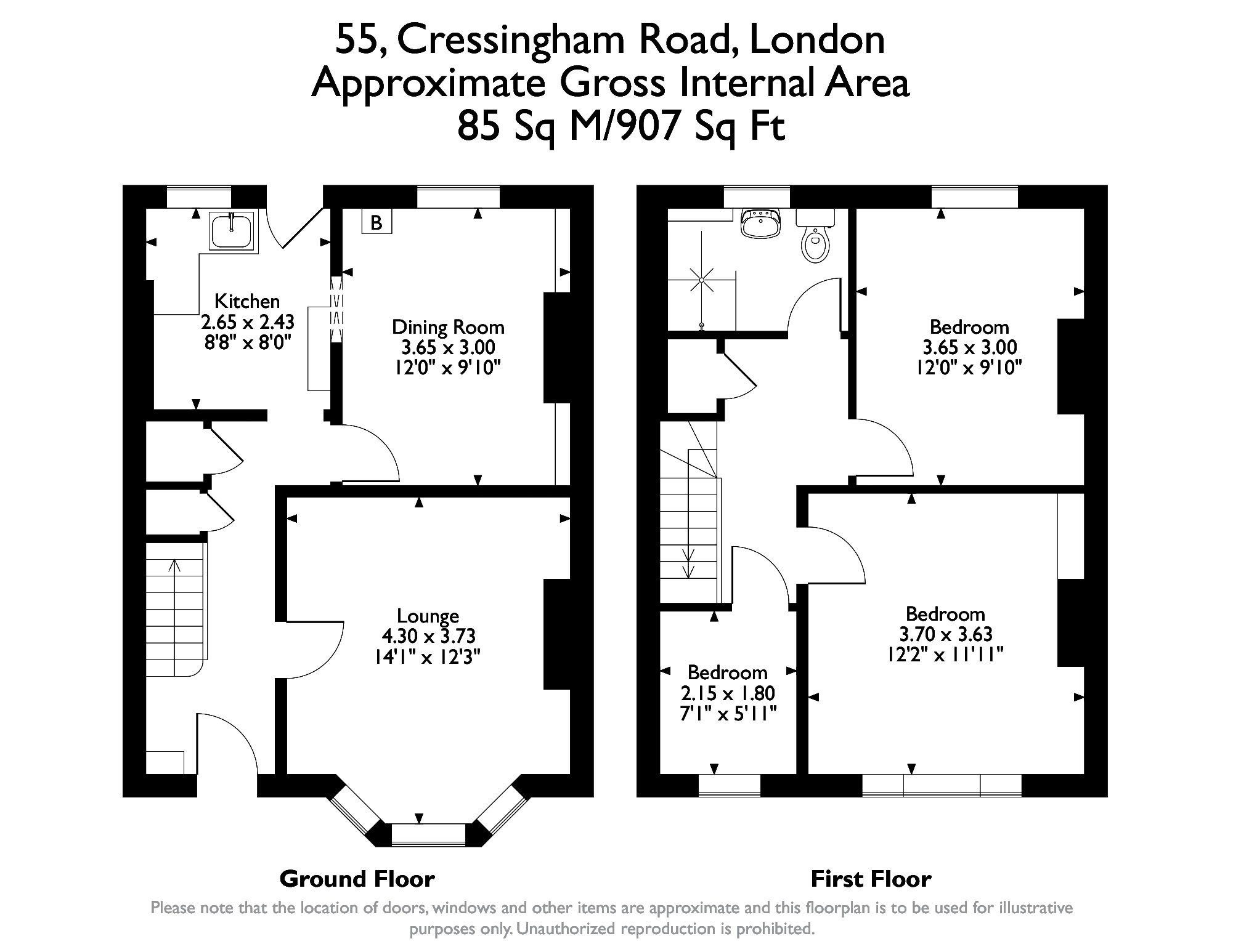 VACANT - Freehold Mid Terrace House