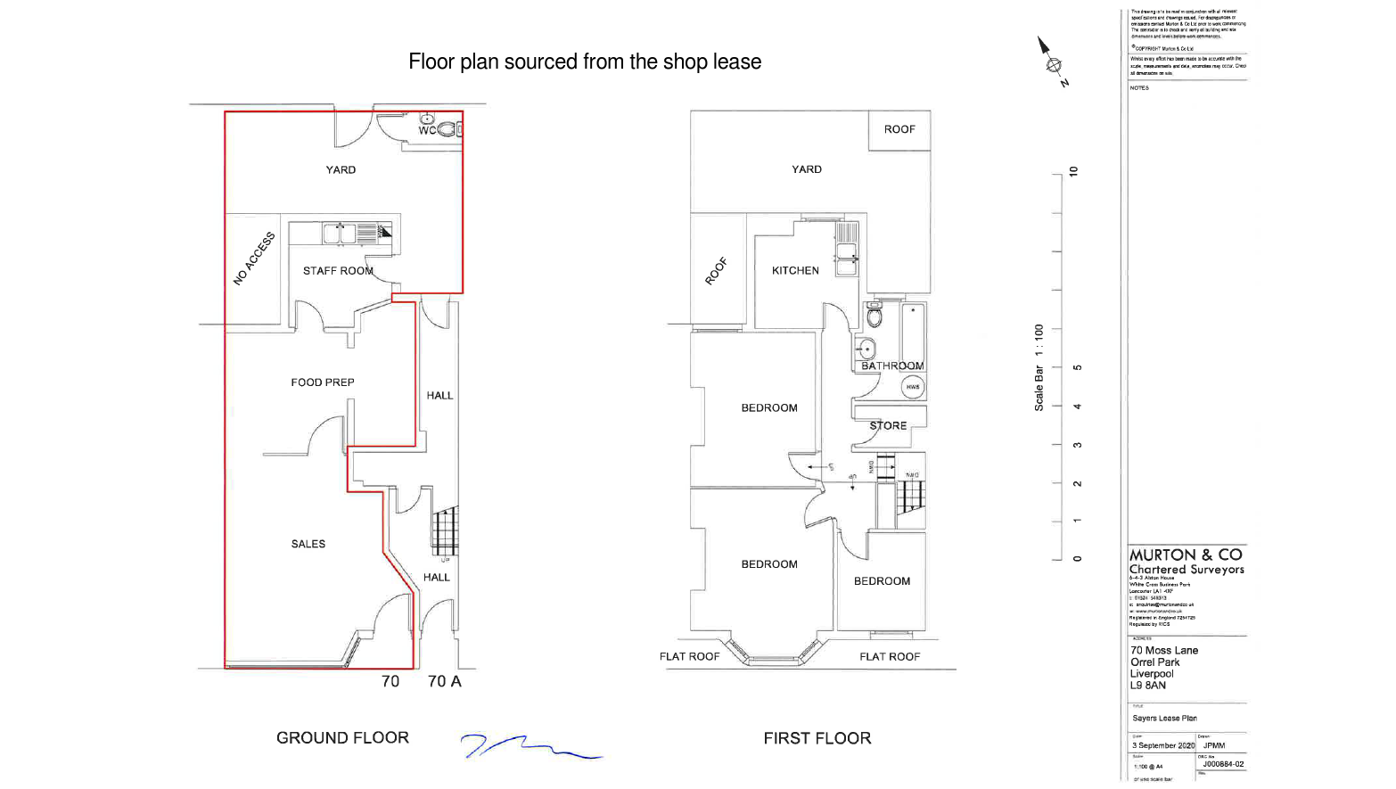 Freehold Shop Investment and Vacant First Floor