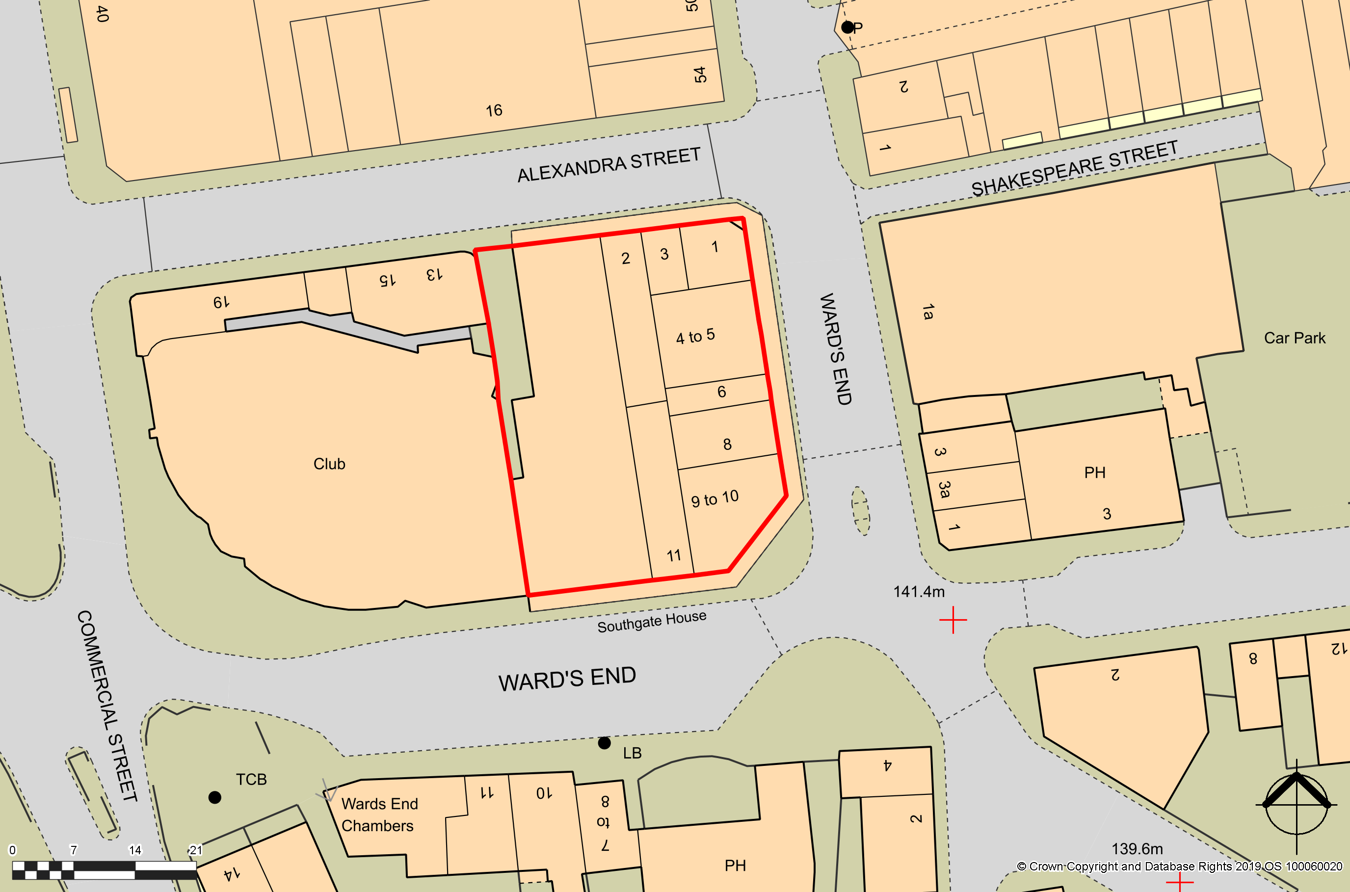 INVESTMENT - Unbroken Head Leasehold Upper Parts comprising 51 Self Contained Flats
