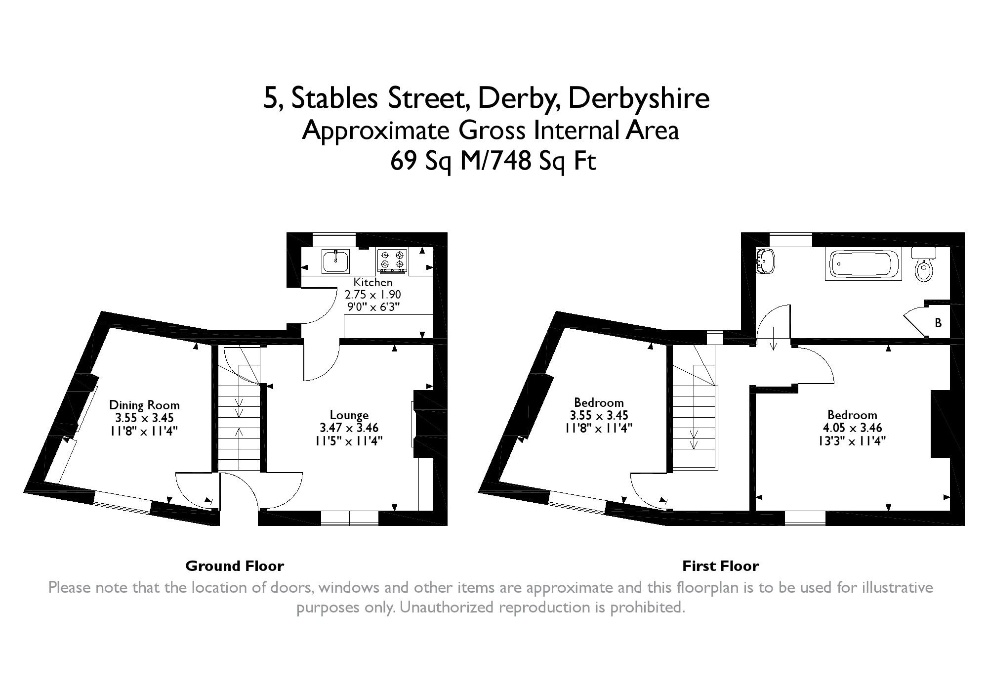 VACANT - Freehold Mid Terrace House