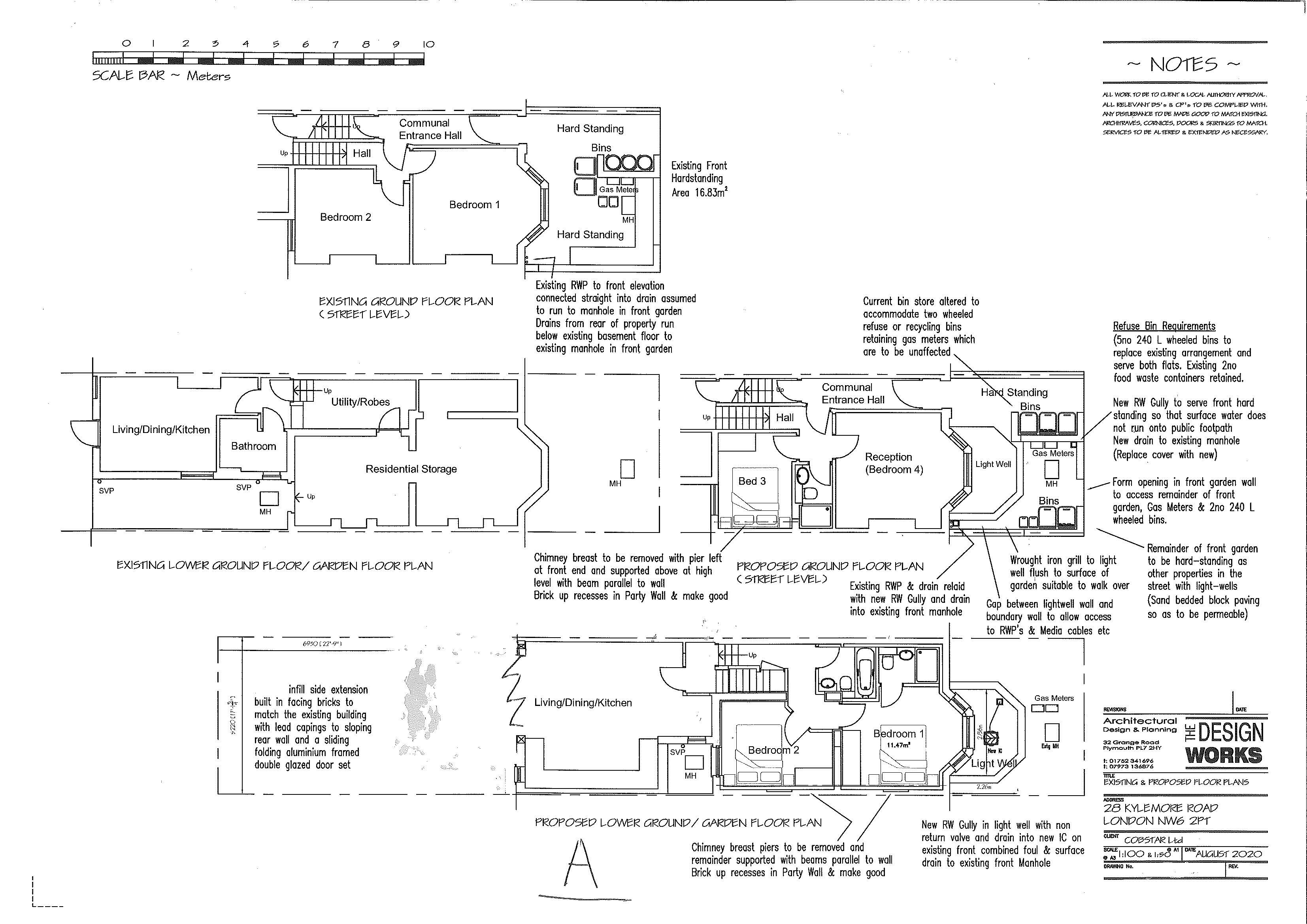 VACANT - Long Leasehold Self Contained Garden Maisonette with Planning