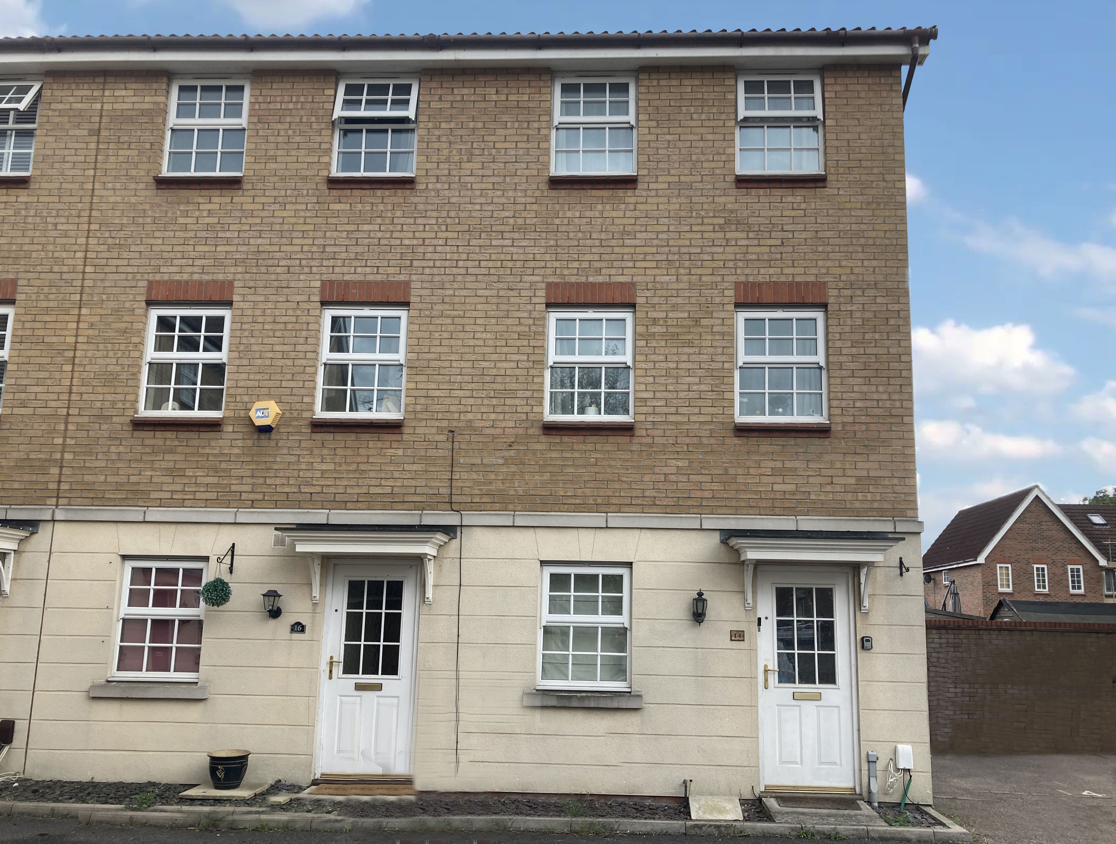 Freehold End Terrace Three Storey House with Parking
