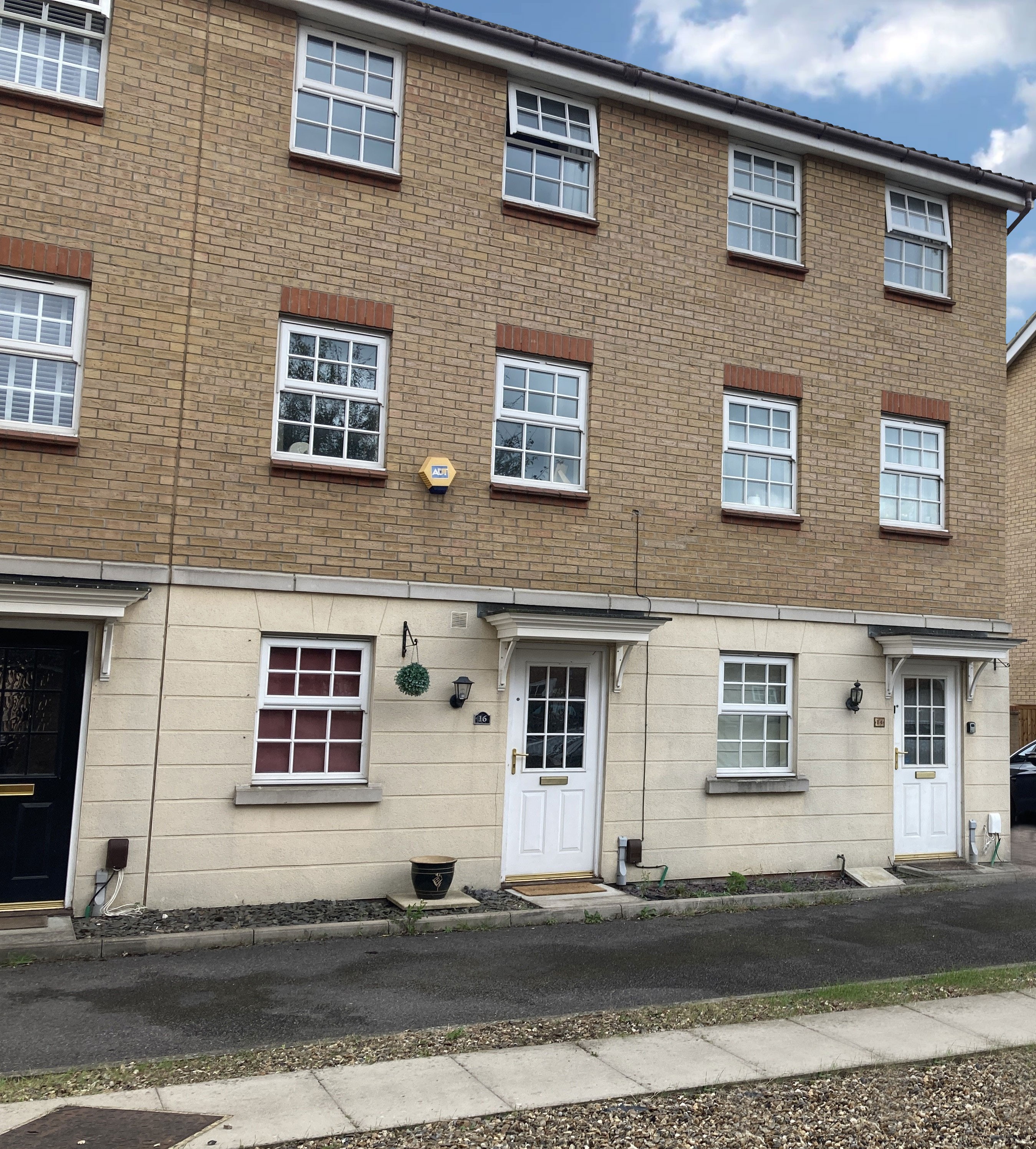 Freehold End Terrace Three Storey House with Parking