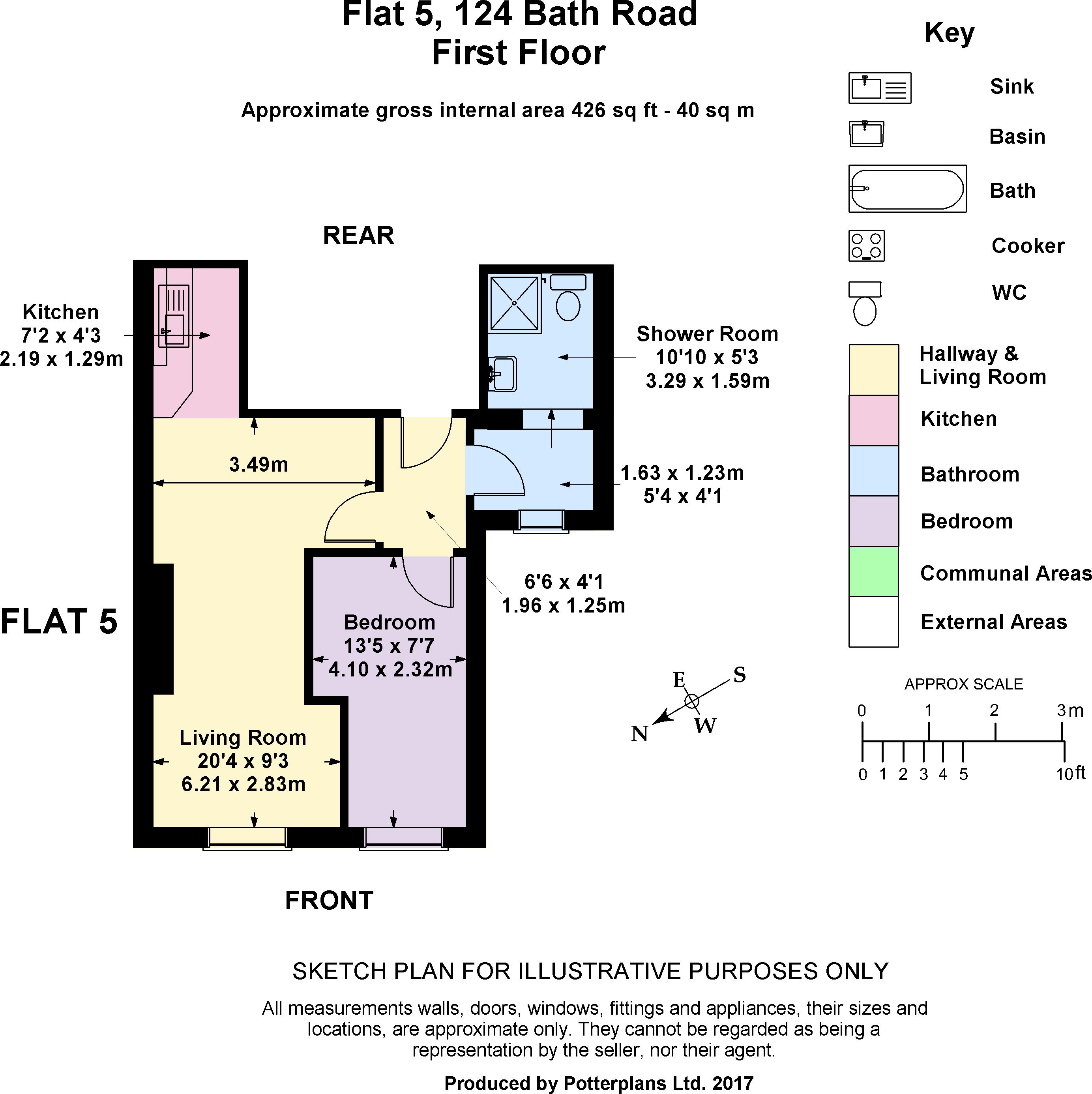 INVESTMENT - Freehold Grade 2 Listed  End of Terrace Building providing Ten self-contained Flats