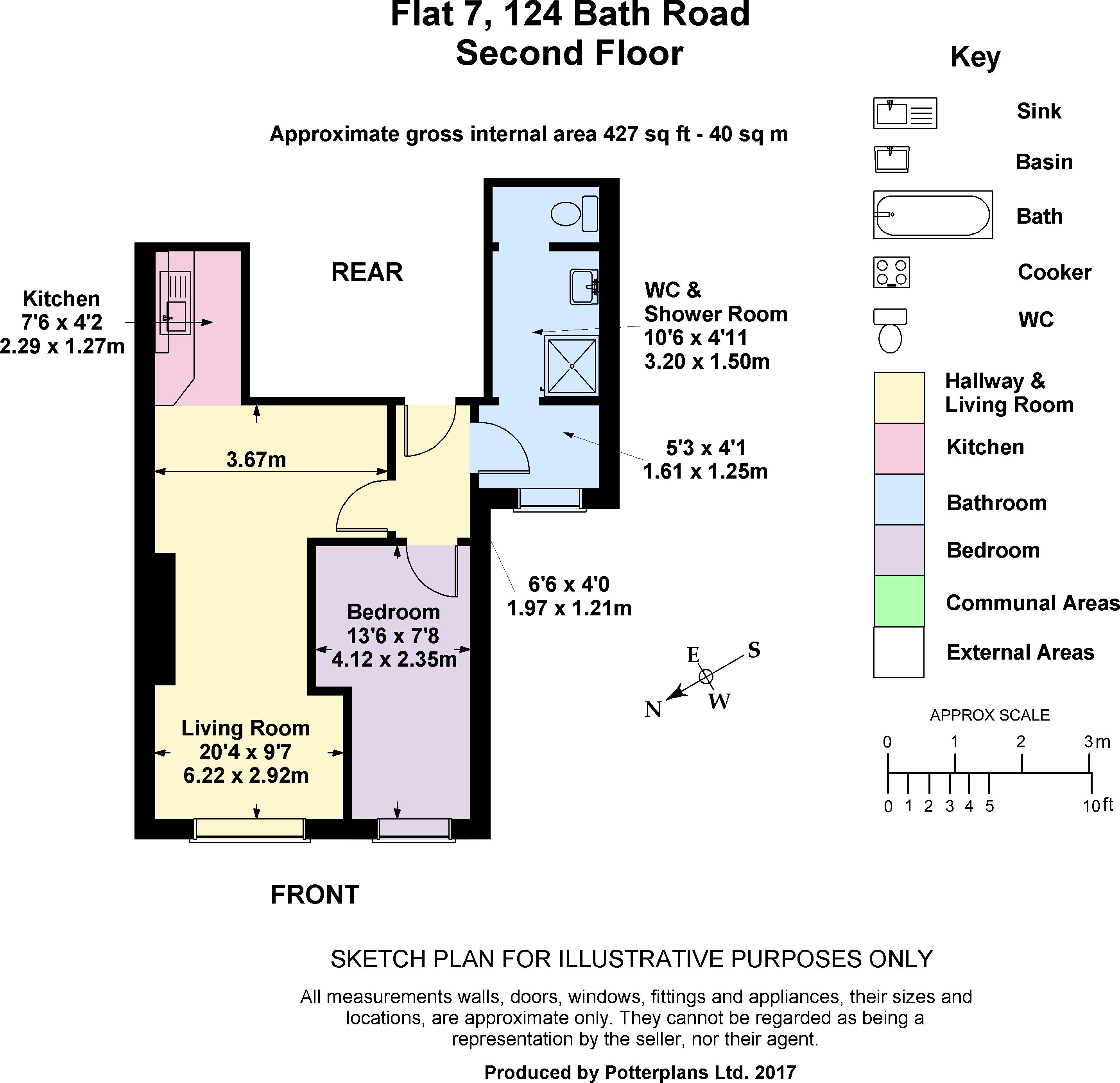 INVESTMENT - Freehold Grade 2 Listed  End of Terrace Building providing Ten self-contained Flats