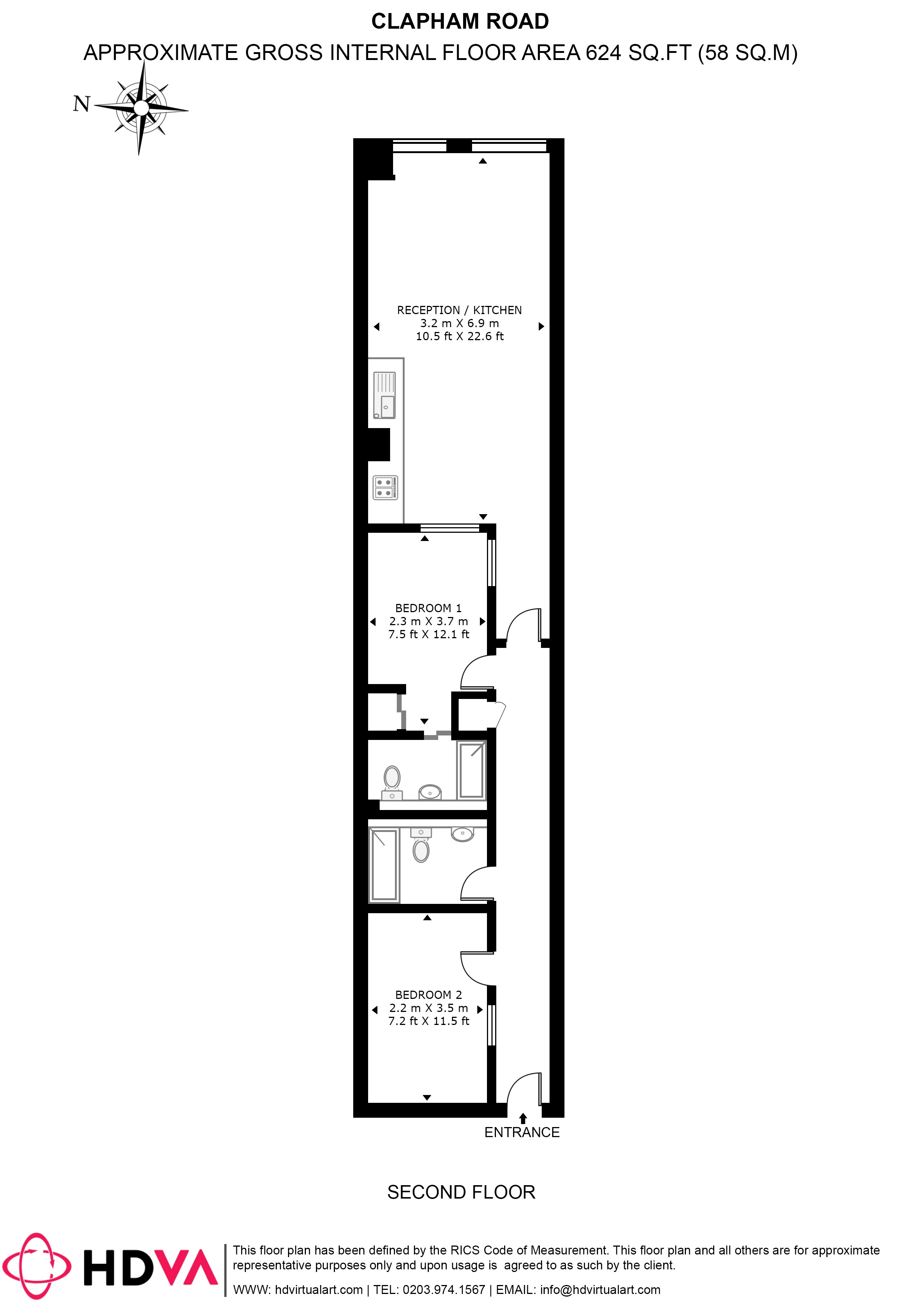 INVESTMENT - Leasehold Self Contained Second Floor Flat