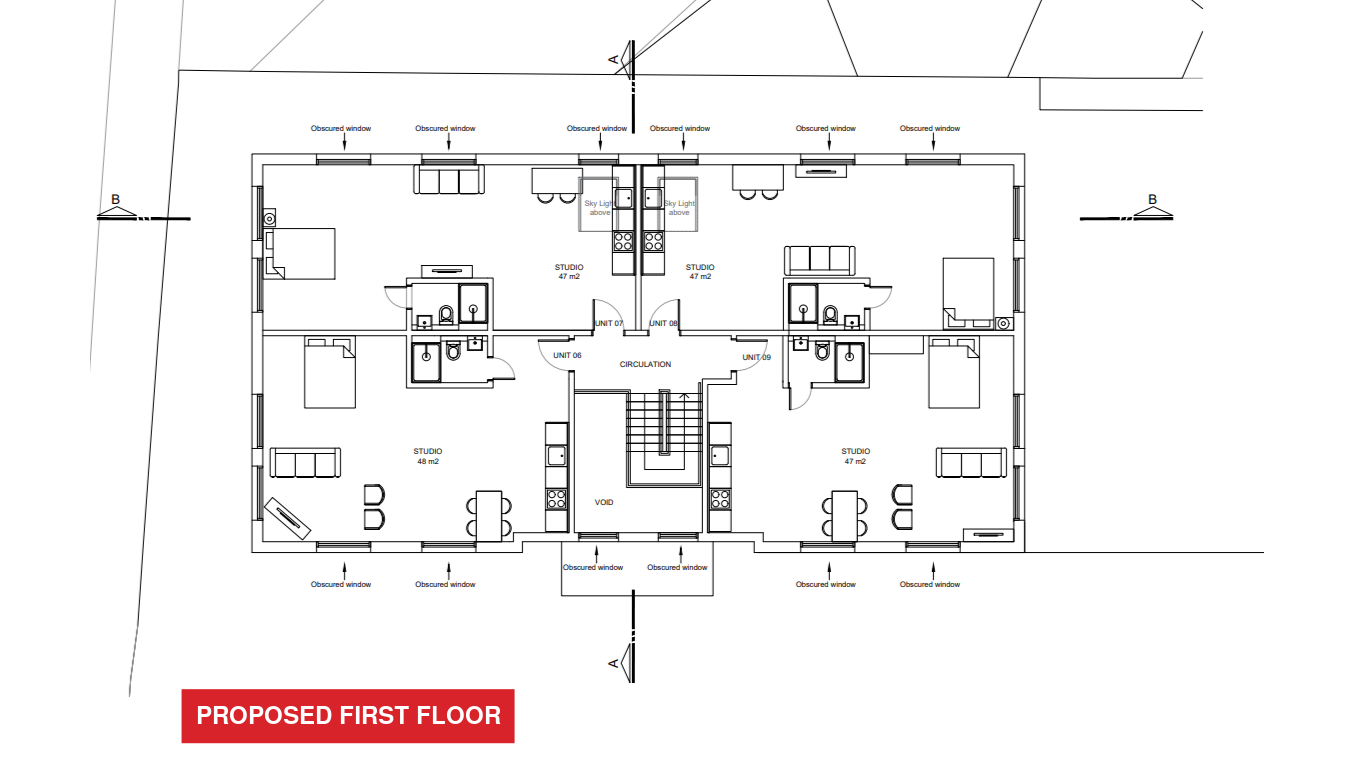 VACANT - Freehold Building and Site with Planning for 13 Flats