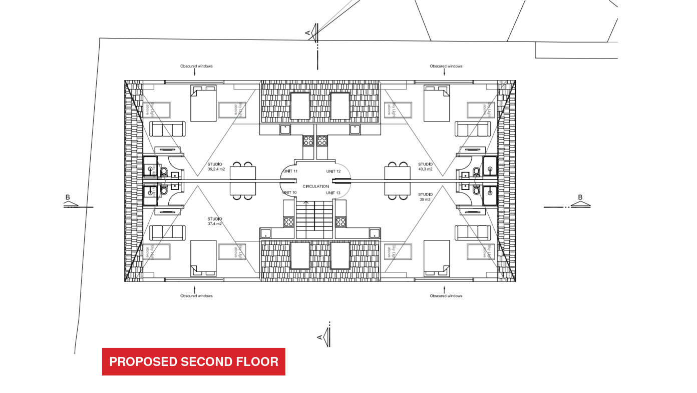 VACANT - Freehold Building and Site with Planning for 13 Flats