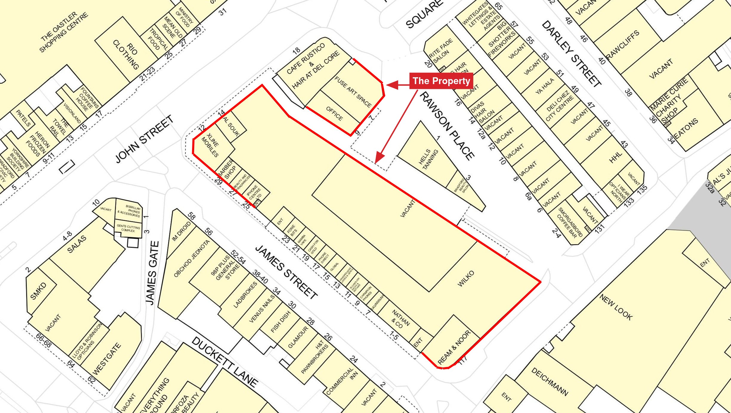 Leasehold City Centre Retail Investment