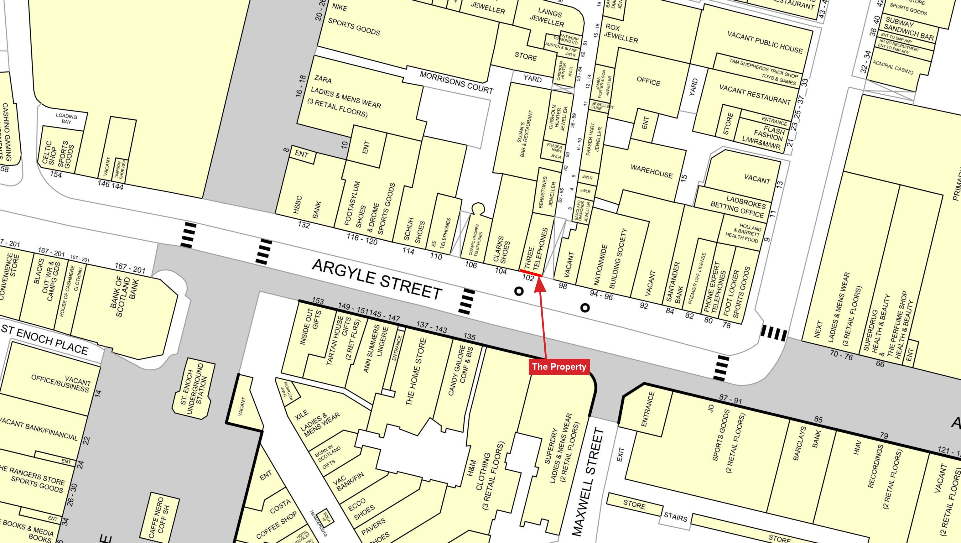 Well Located Heritable City Centre Shop Investment