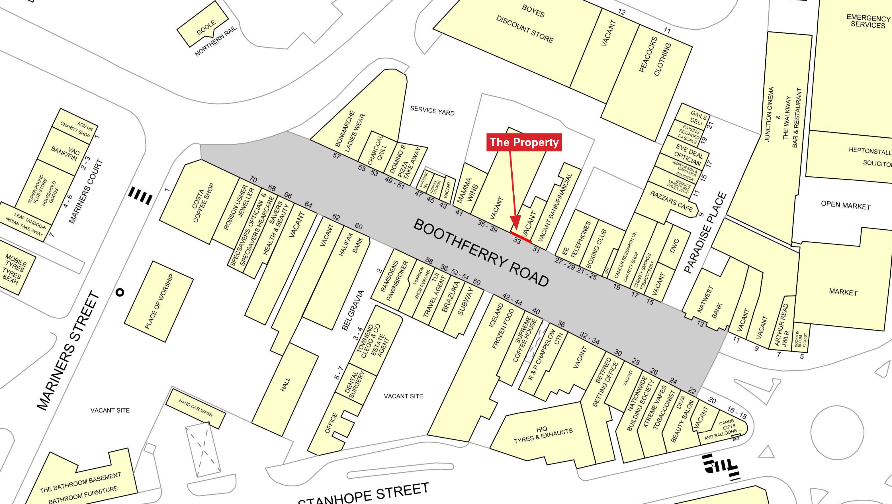 Vacant Freehold Shop and Ground Rent Investment 