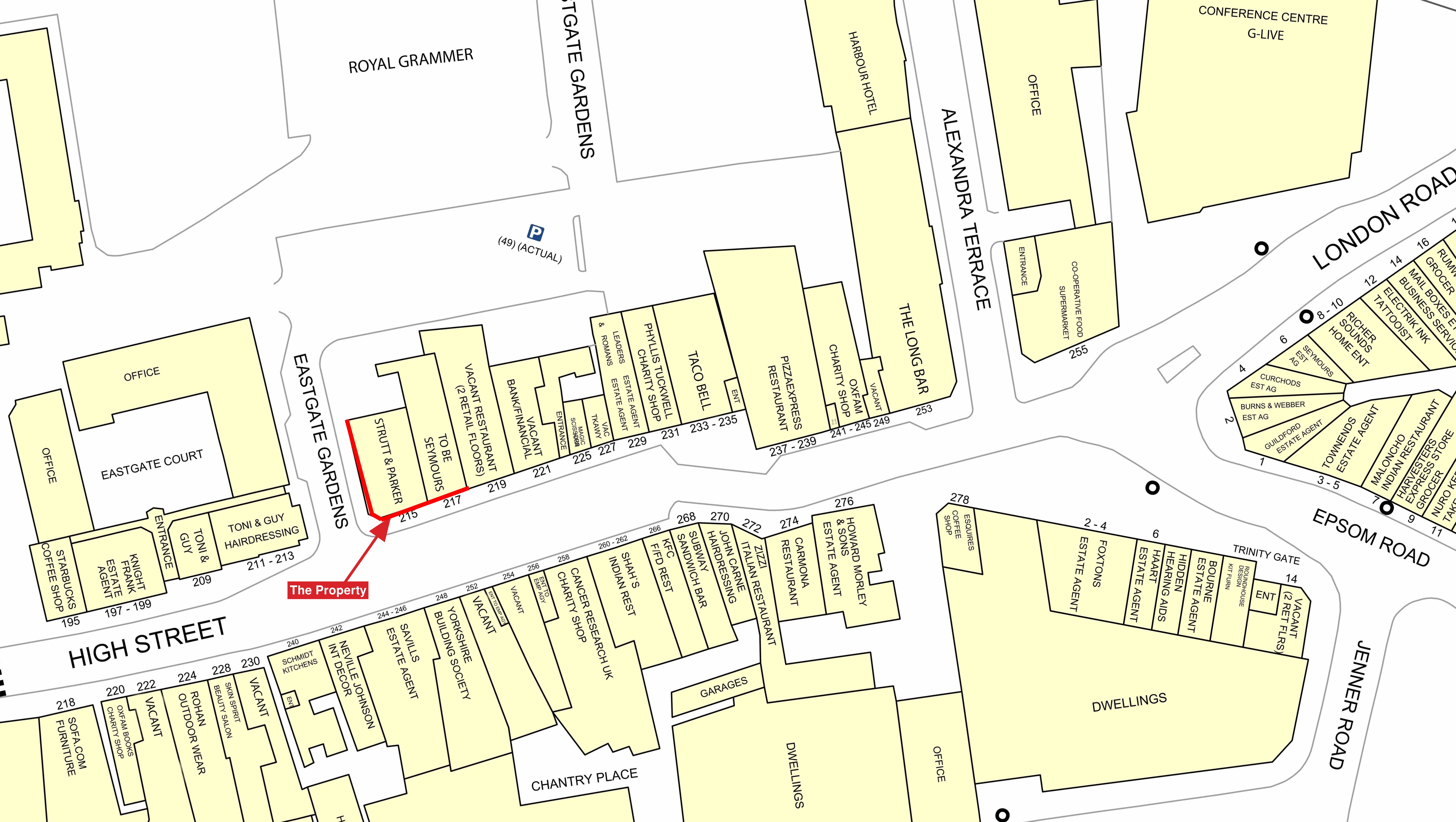 Well Located & Prominent Corner Multi-Let Freehold Estate Agents Investment with Potential Residential Development Opportunity