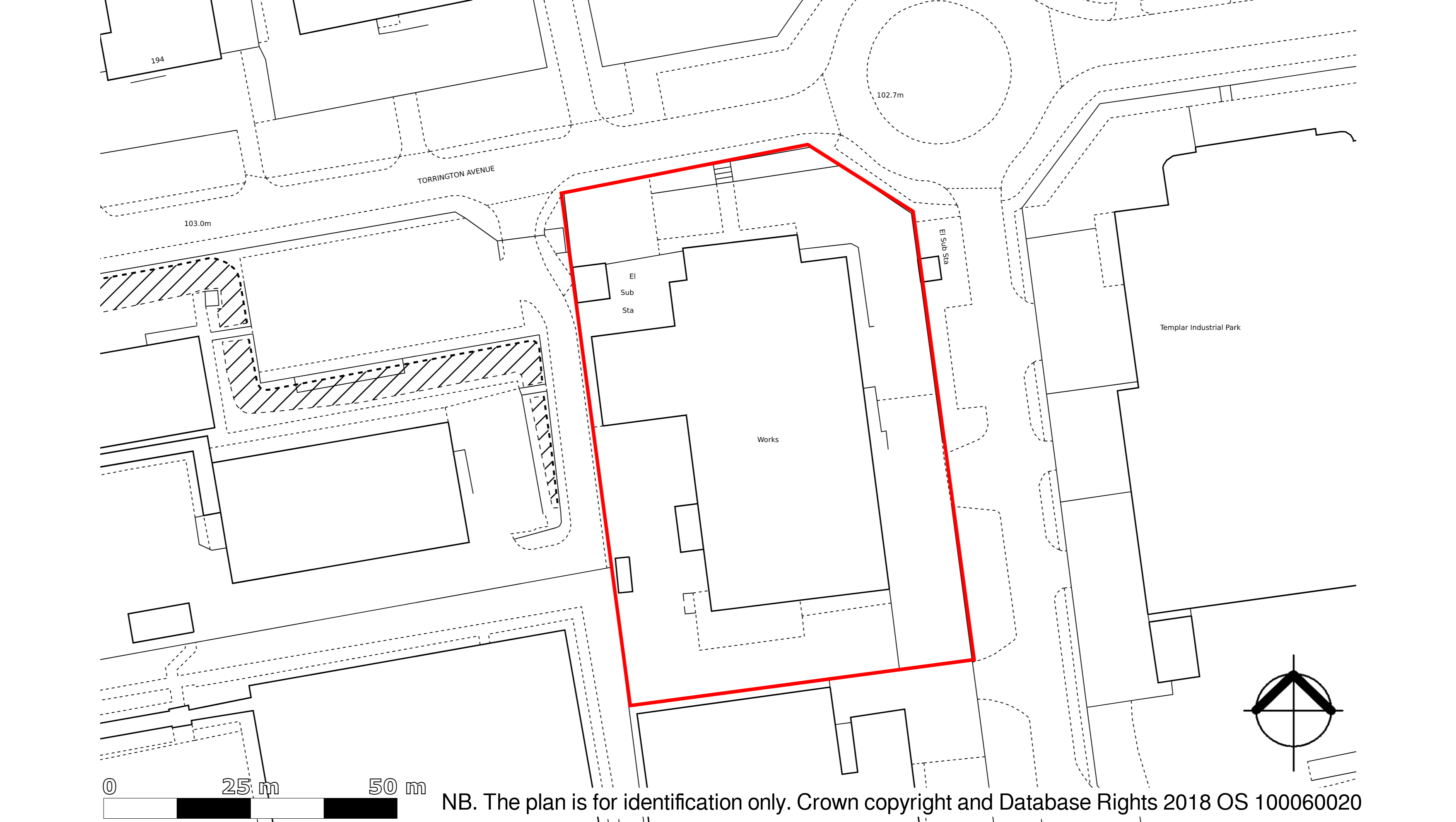 Leasehold Industrial Building and Surrounding Land 