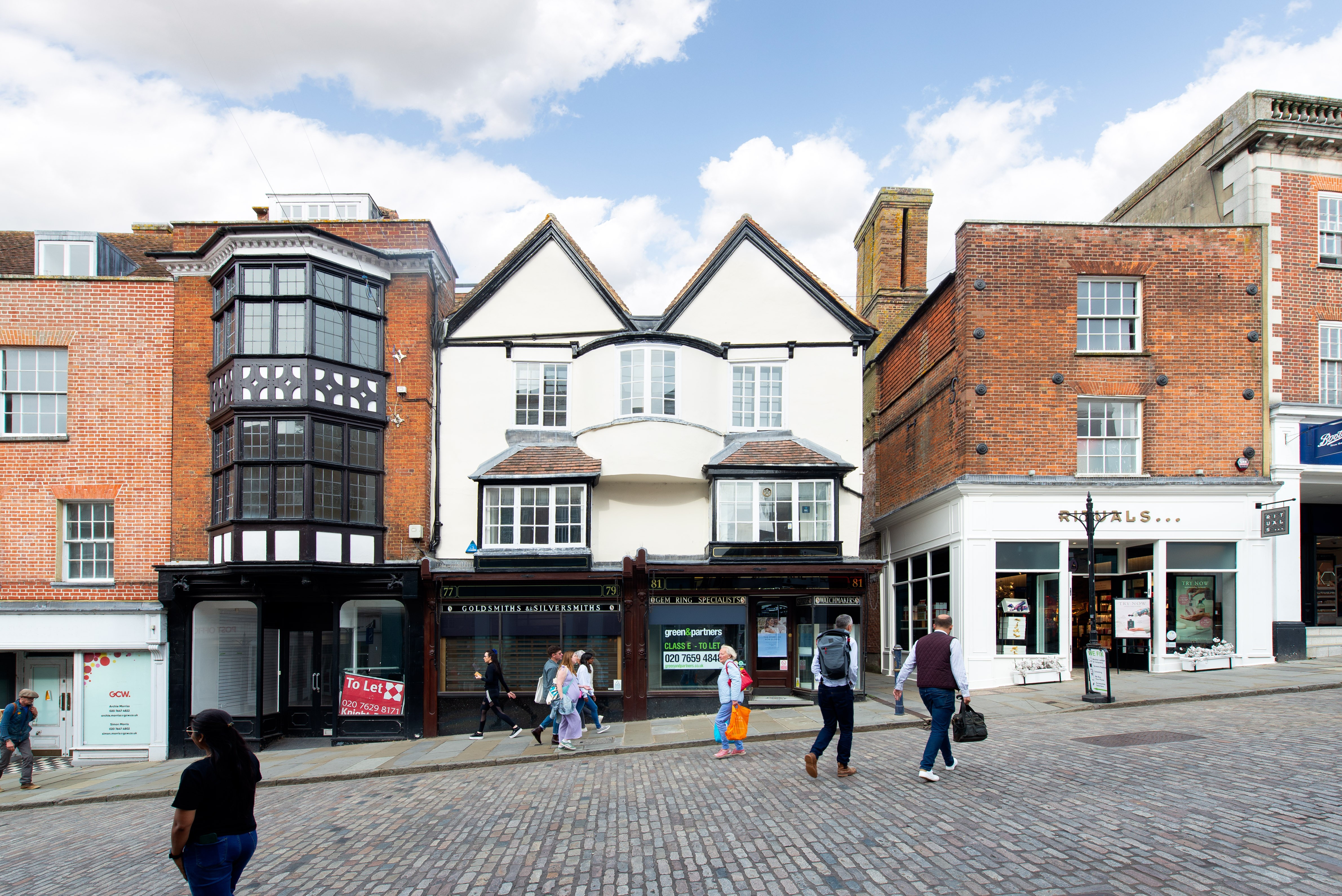 Freehold Grade II Listed Shop, Self-Contained Offices & Kiosk, Predominantly Vacant