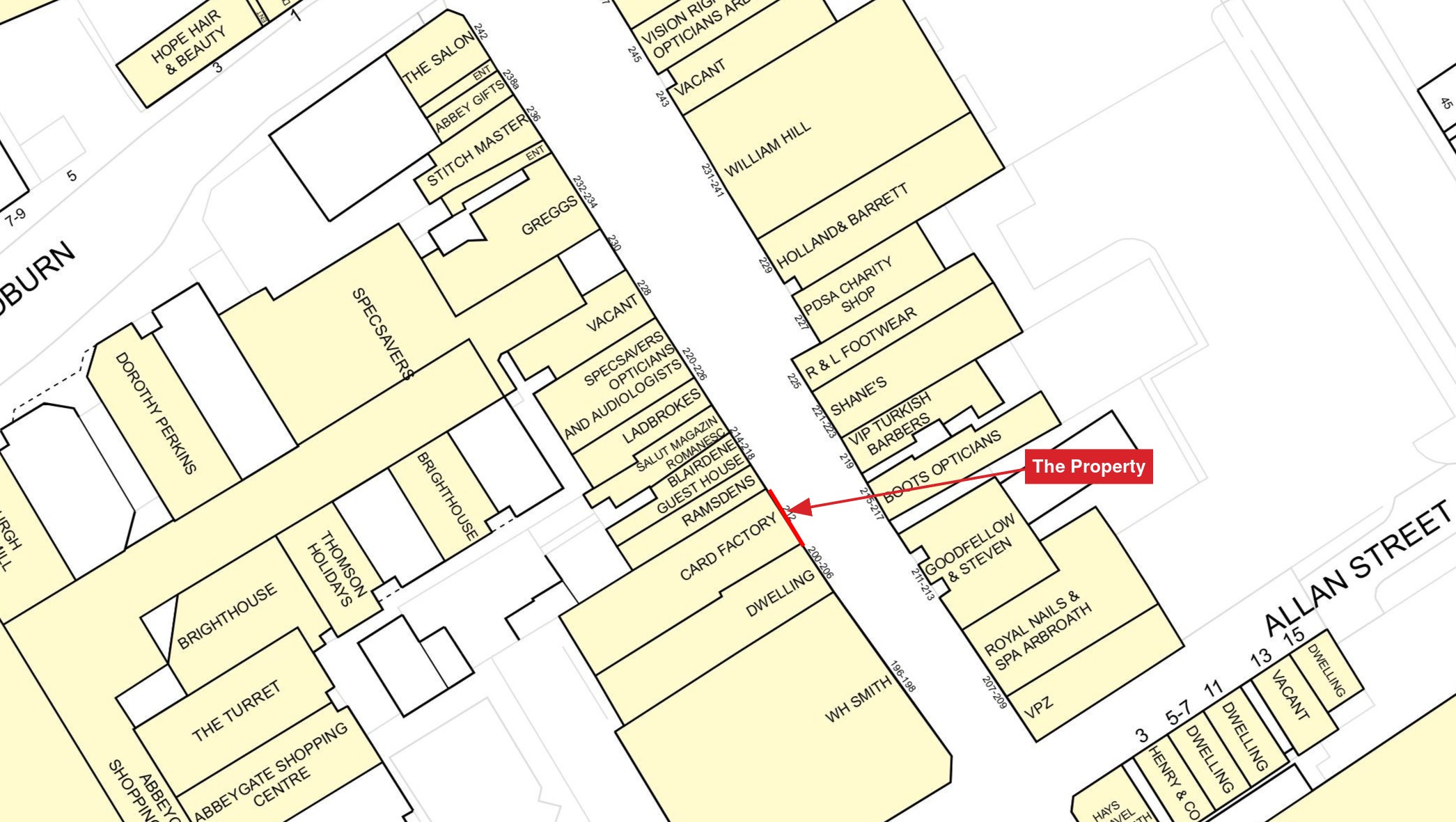 Heritable Town Centre Shop Investment