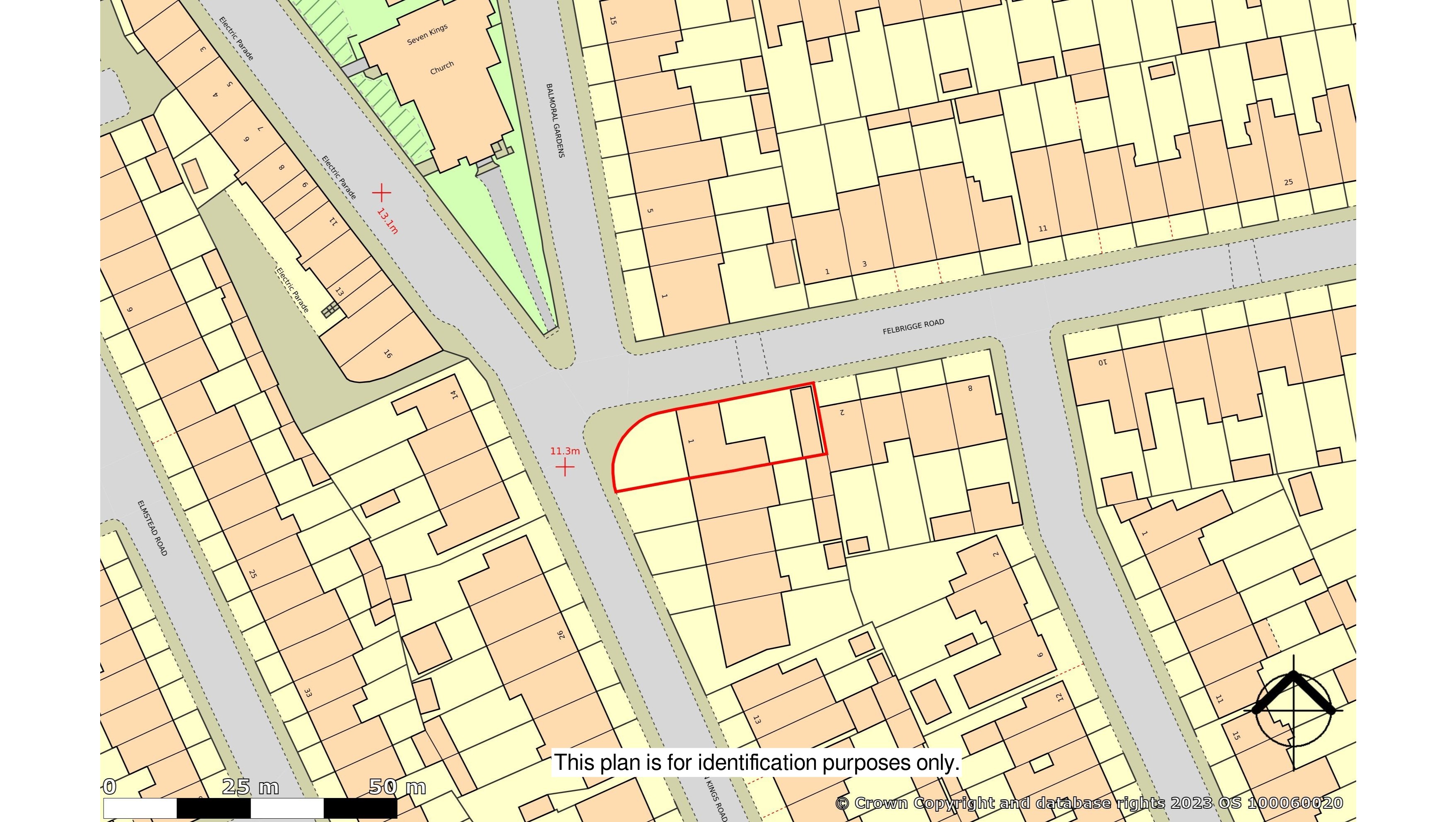 INVESTMENT - Freehold Triple Fronted End of Terrace HMO Building 