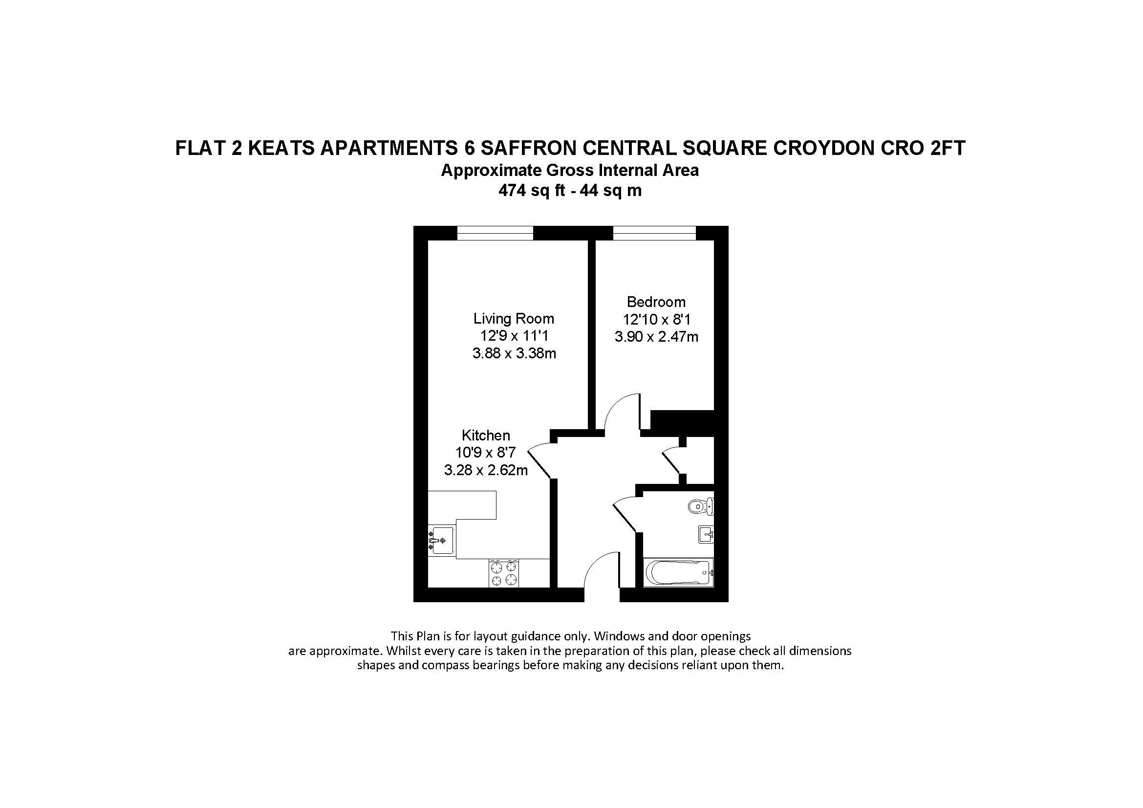 VACANT - Long Leasehold Self Contained First Floor Flat in a Berkeley Homes Development