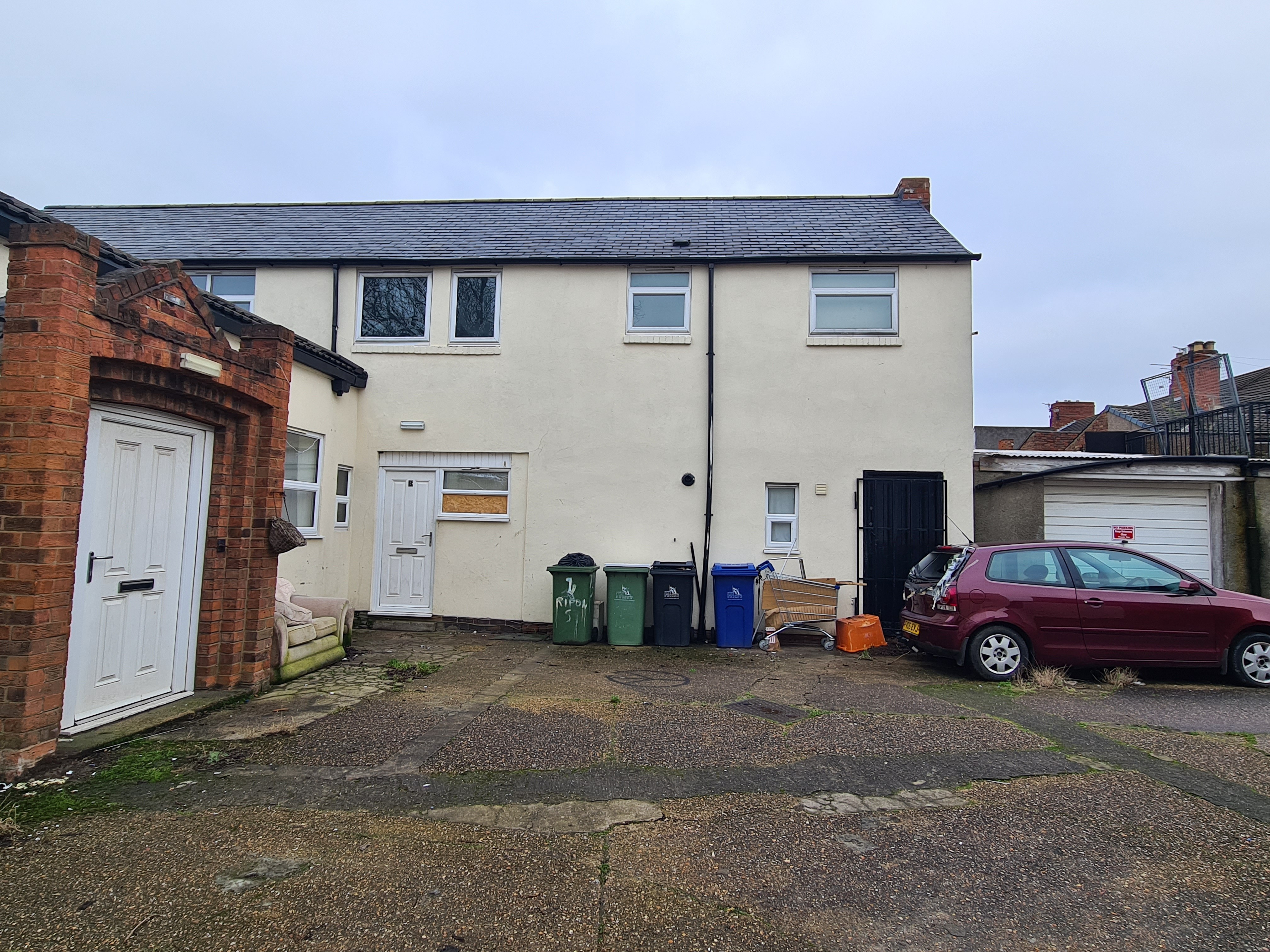 INVESTMENT - Freehold Terraced Buildings. Part Rented. Part Vacant