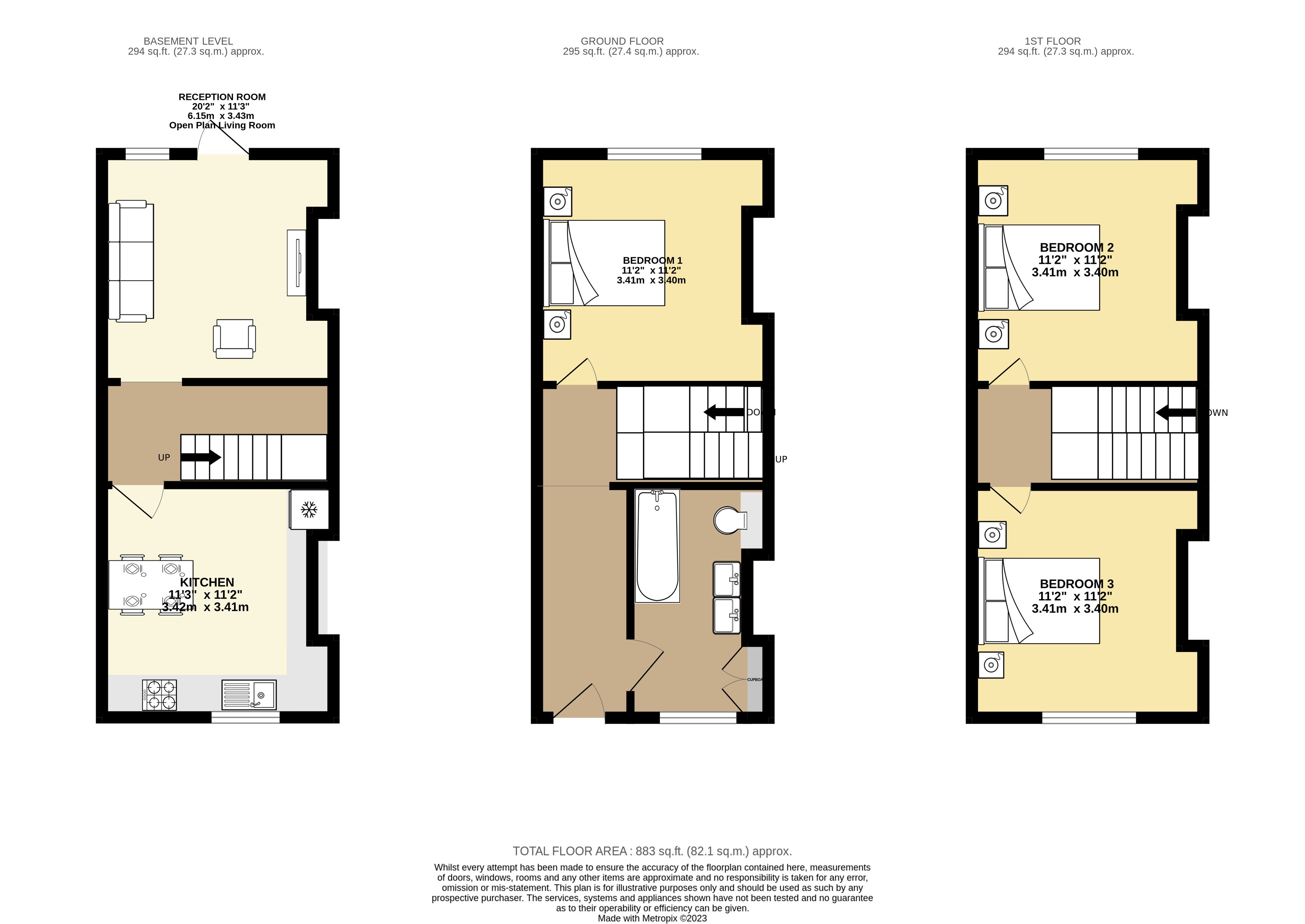 VACANT - Freehold Terrace Mid Terrace House
