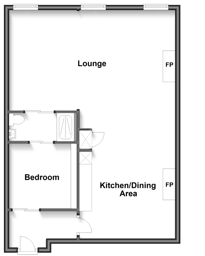 VACANT - Leasehold Self Contained First Floor Flat