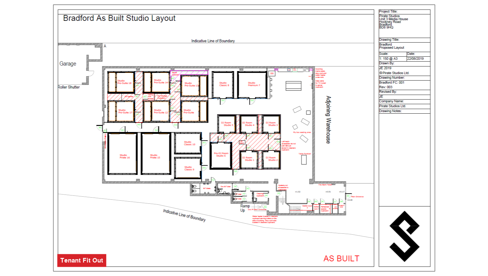 Freehold Industrial Recording Studio Investment and part Long Leasehold Land