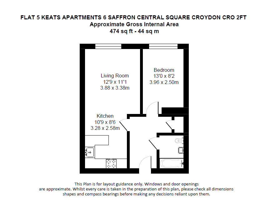 VACANT - Long Leasehold Self Contained Second Floor Flat in a Berkeley Homes Development
