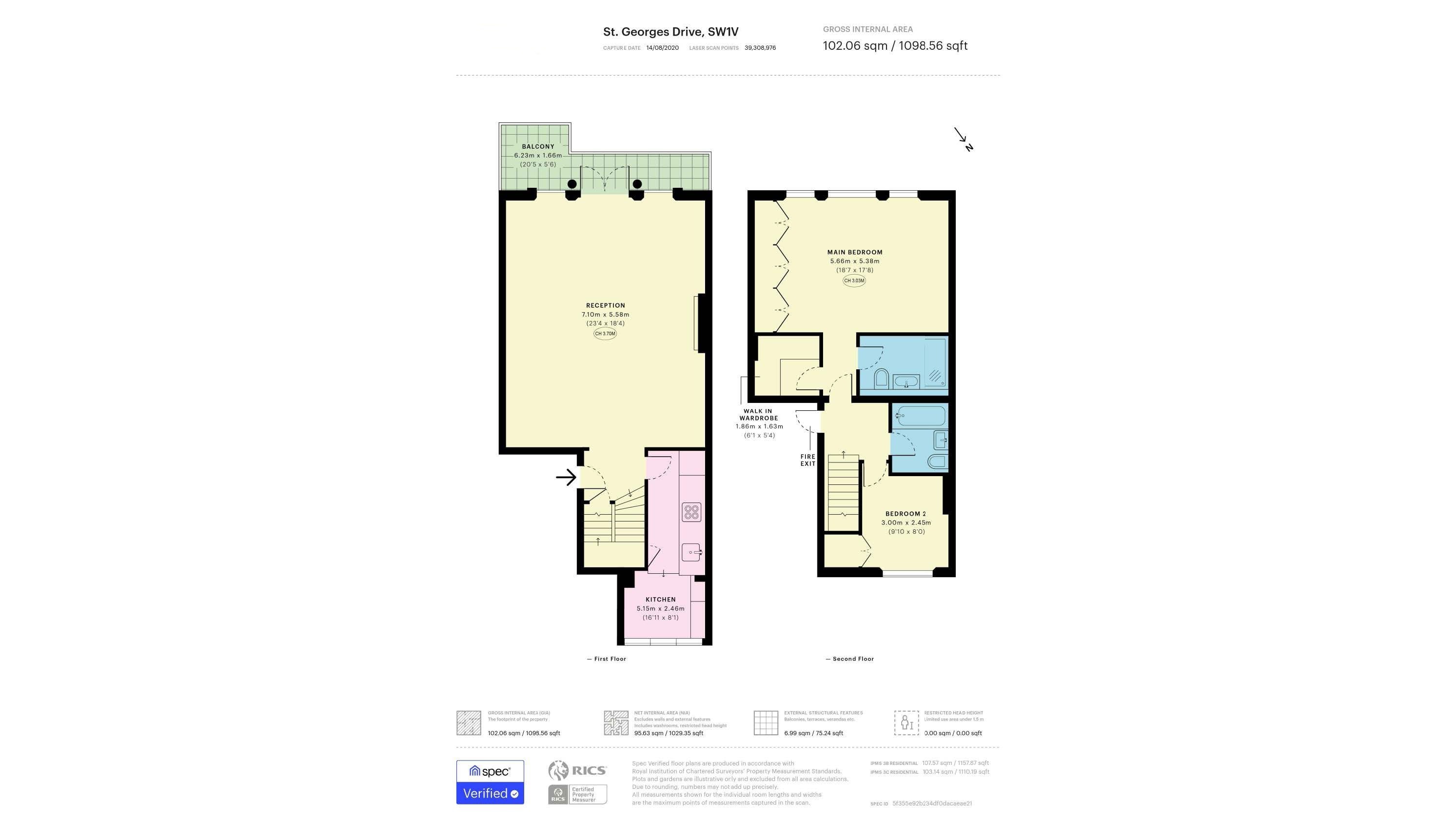 INVESTMENT - Leasehold Self Contained First and Second Floor Apartment with Balcony