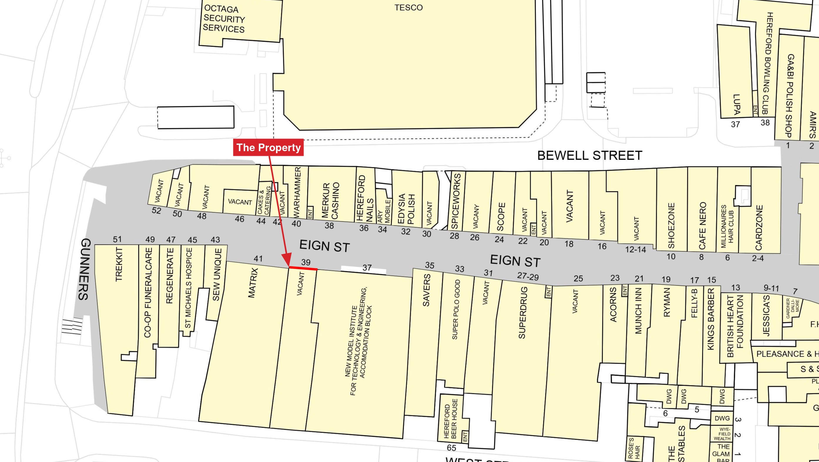 Vacant Freehold Shop with Planning Consent