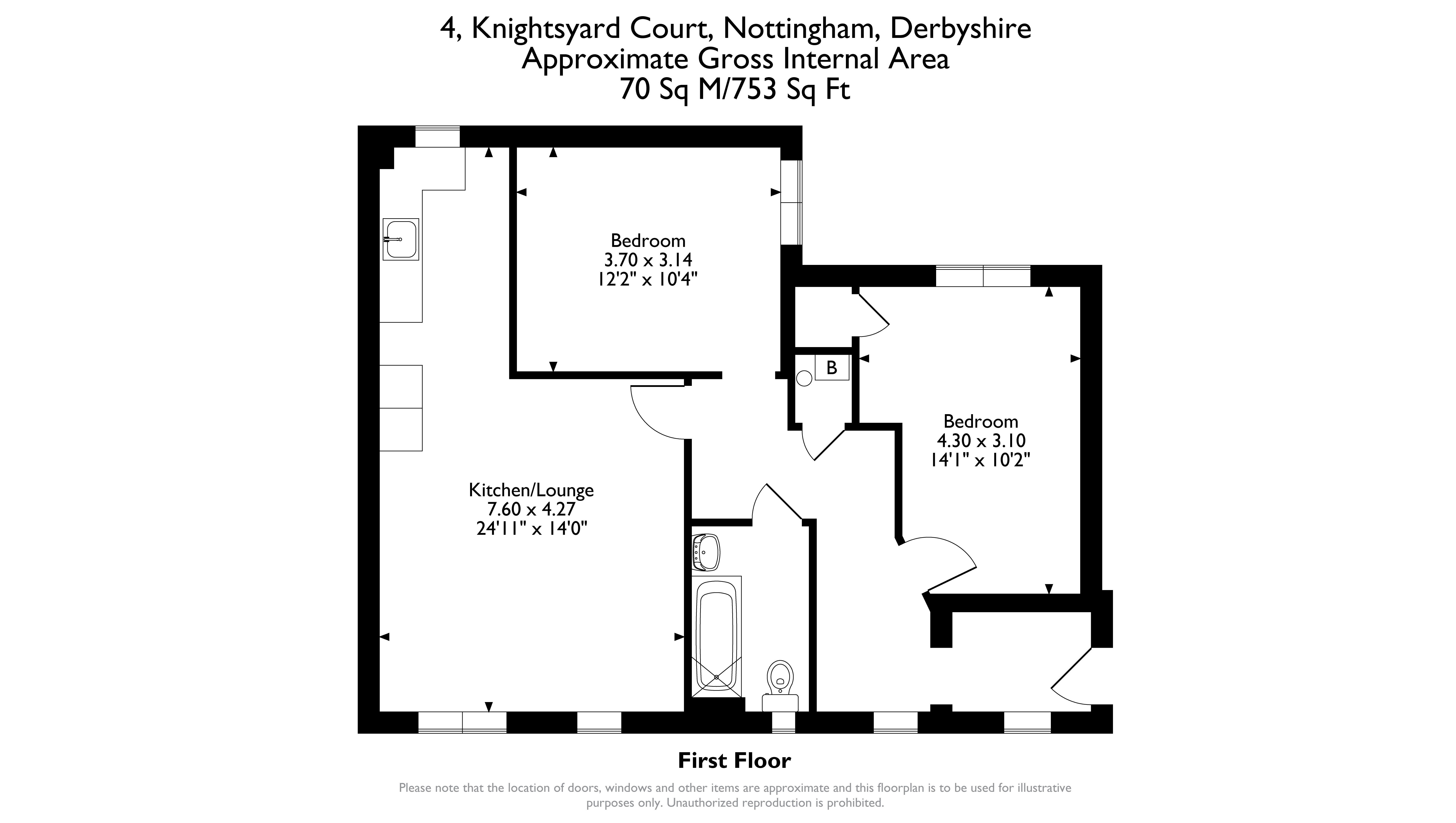 VACANT - Leasehold Self Contained First Floor Flat