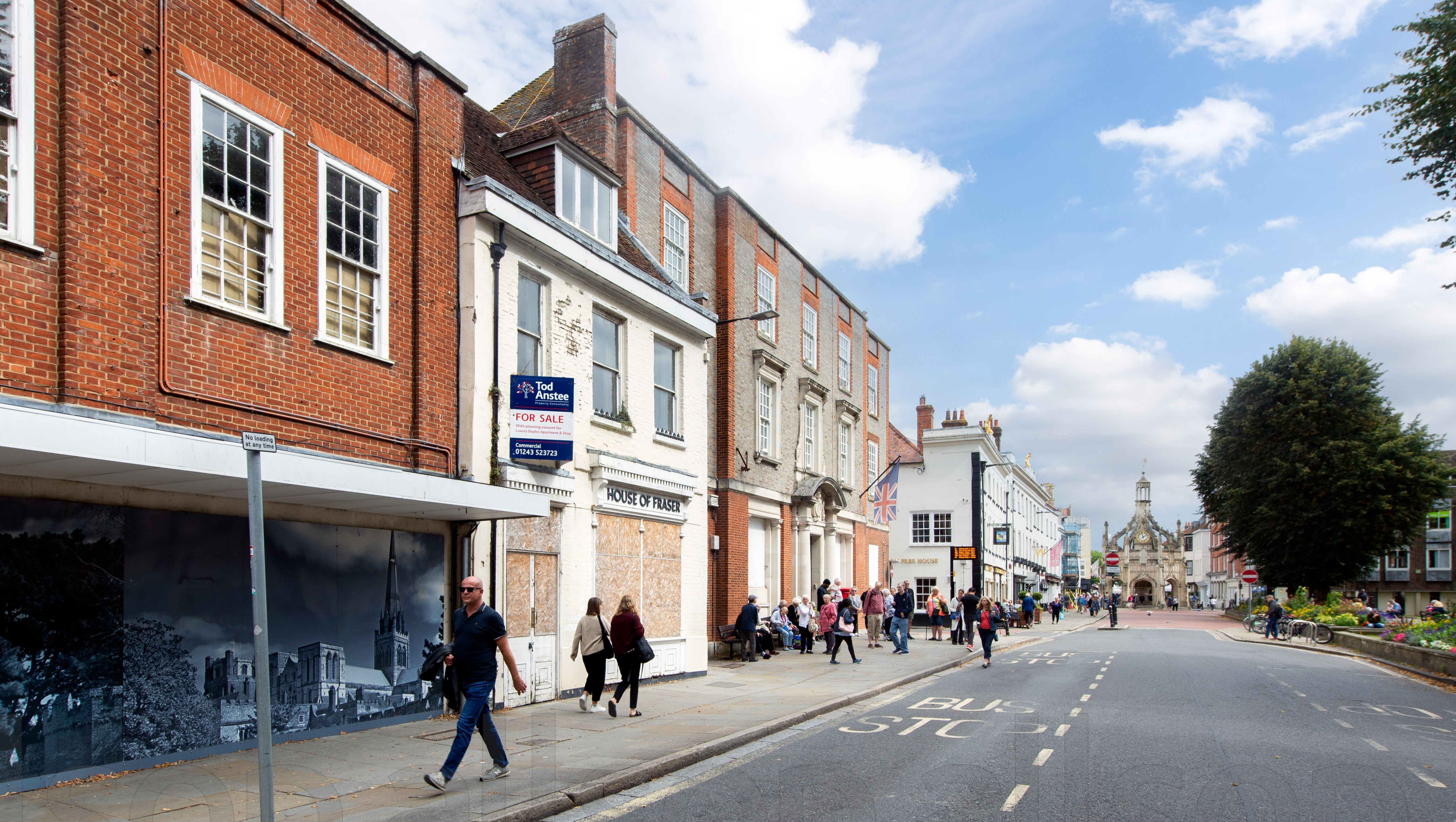 Vacant Freehold Grade II Listed Shop and Residential Development Opportunity