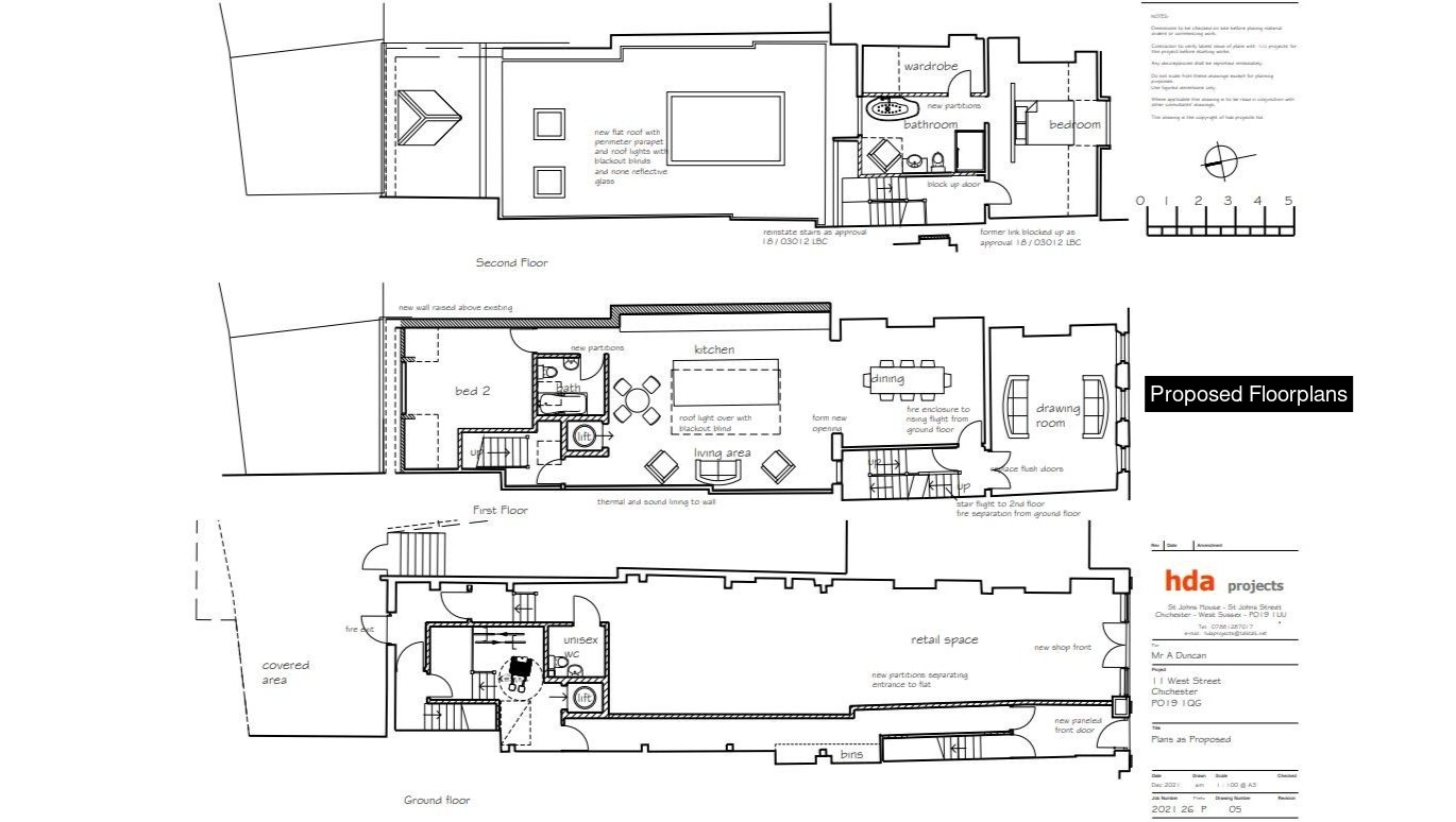 Vacant Freehold Grade II Listed Shop and Residential Development Opportunity