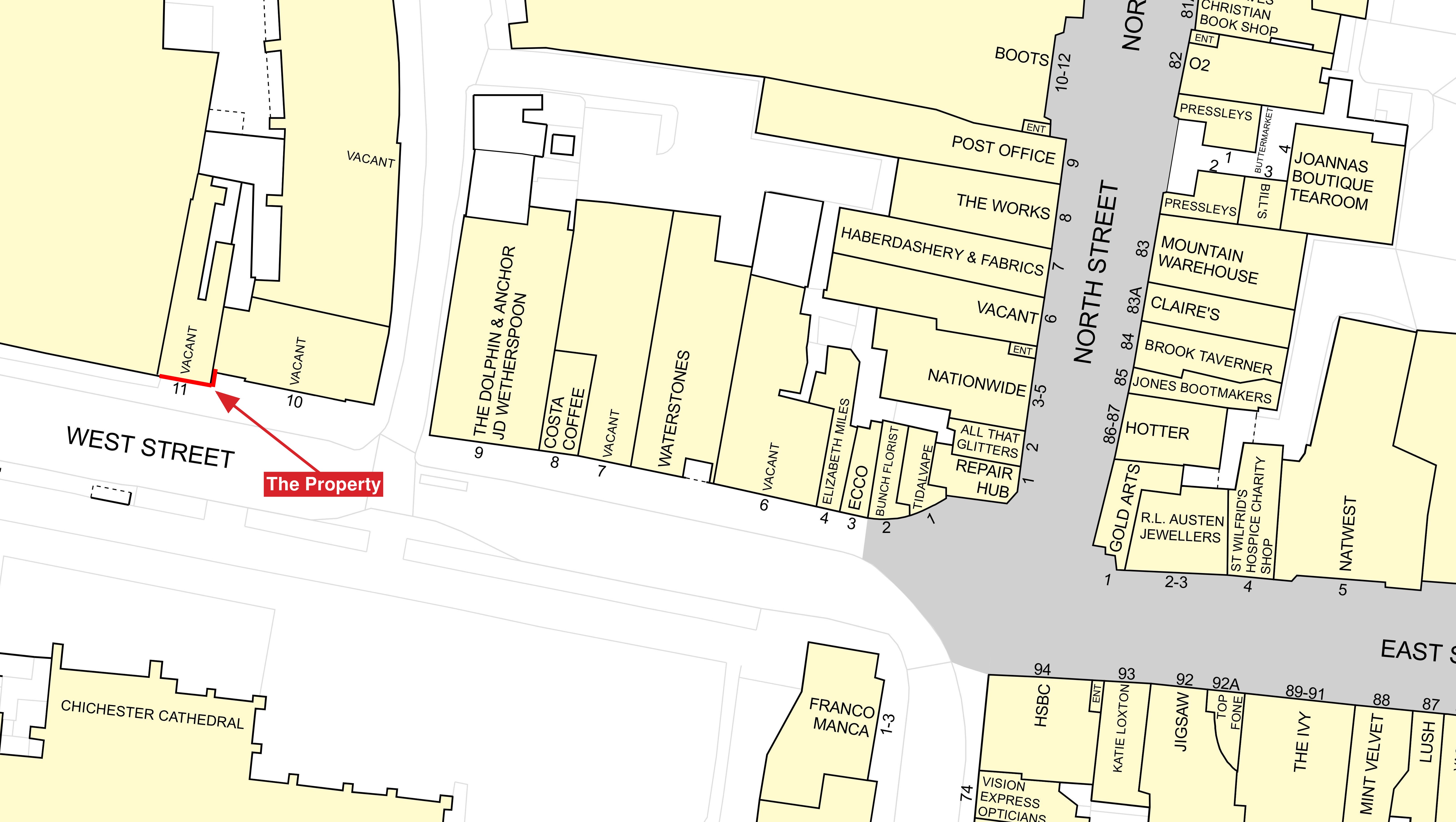 Vacant Freehold Grade II Listed Shop and Residential Development Opportunity