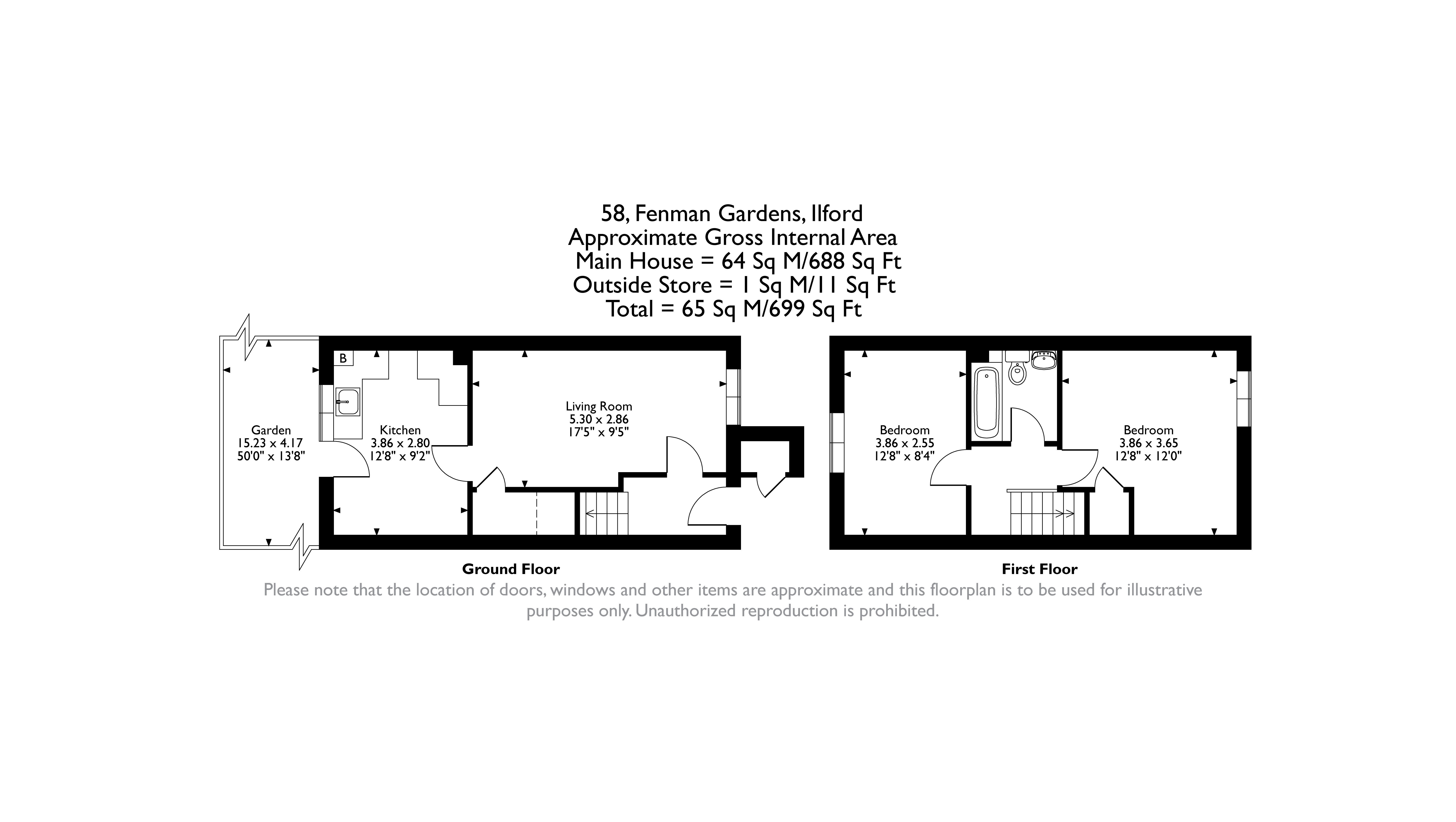 VACANT - Freehold Mid Terrace House