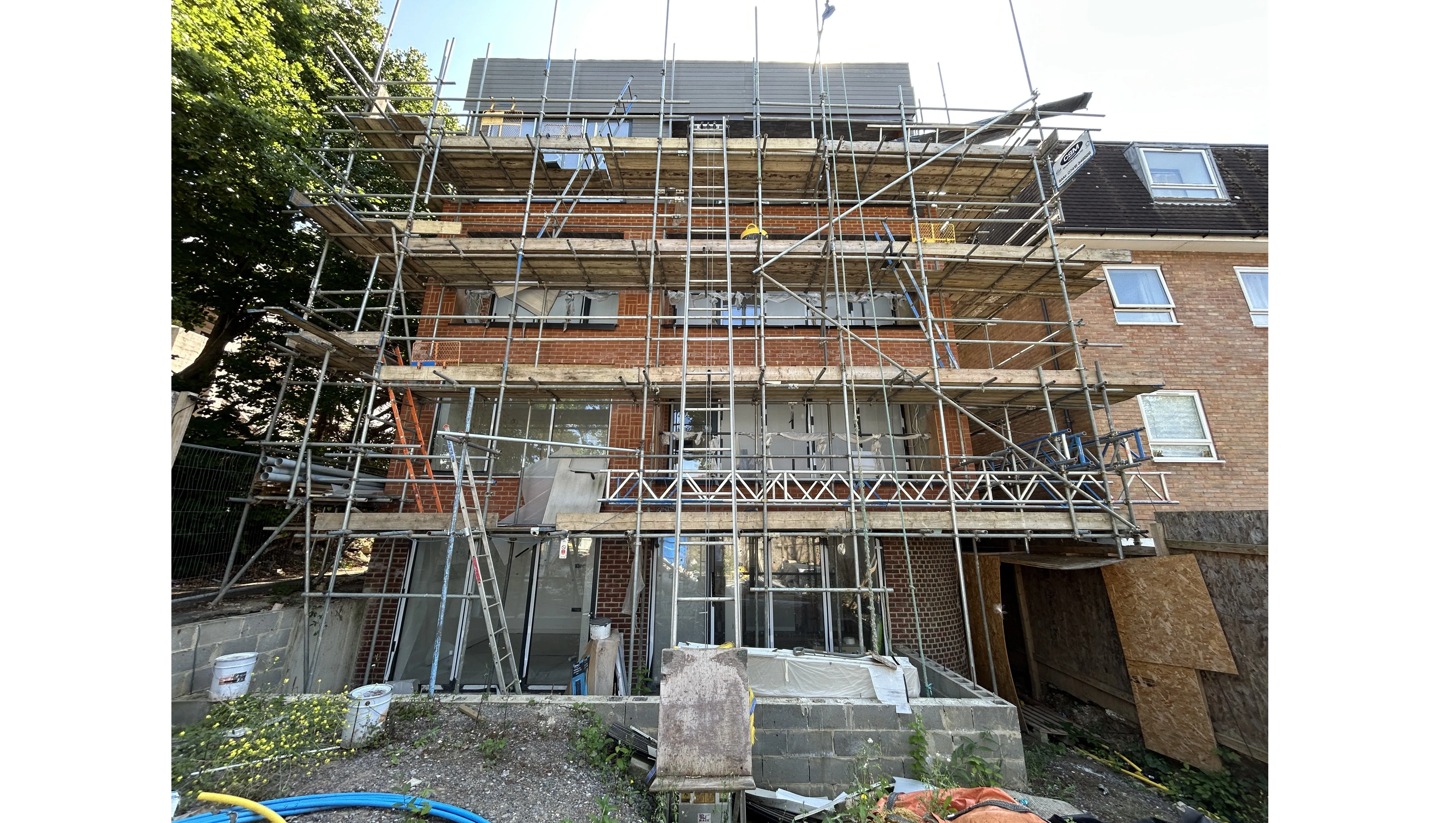VACANT - Freehold Four Storey Building in the final stages of construction