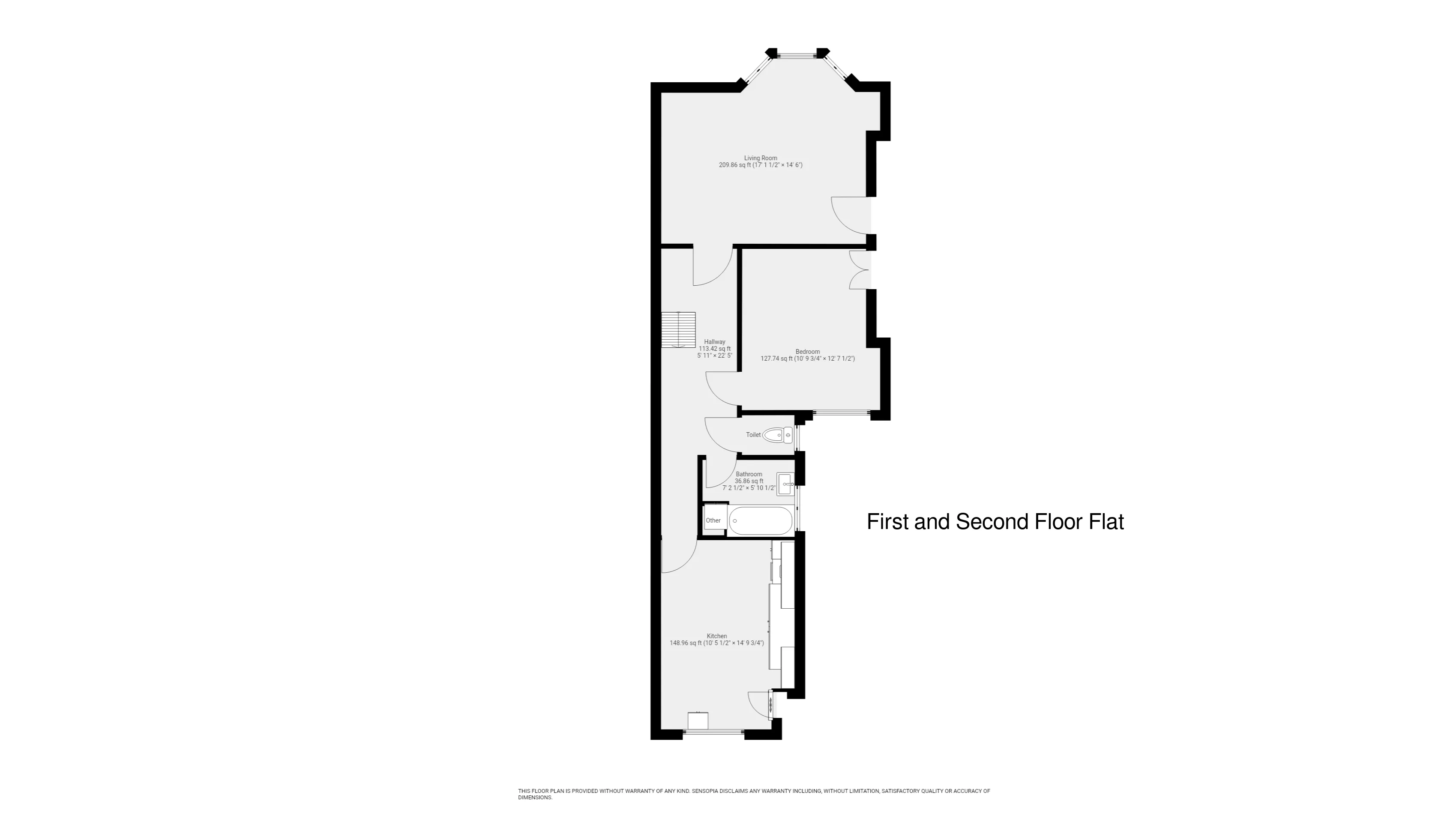 VACANT - Freehold Mid Terrace Building