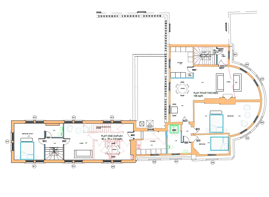 VACANT - Long Leasehold Grade II Listed Upper Parts Currently Comprising Former Office Accommodation