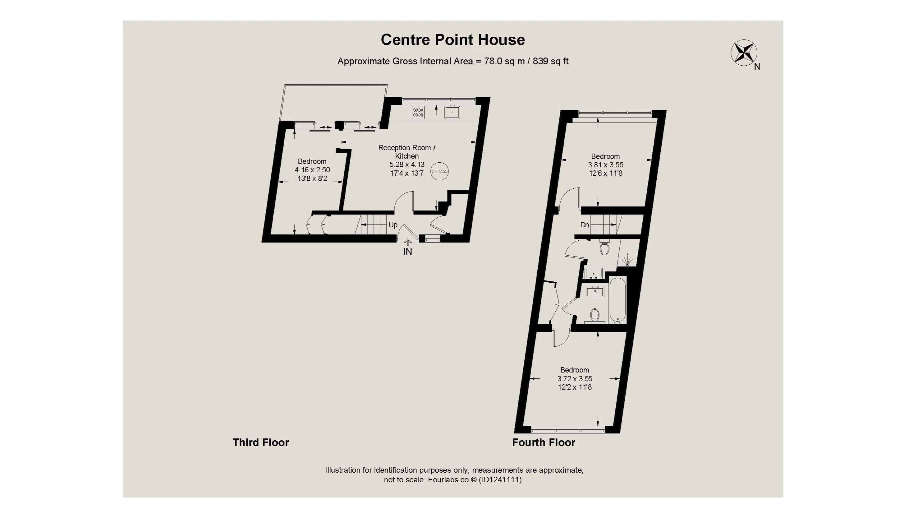 VACANT - Five Long Leasehold Self Contained Flats 