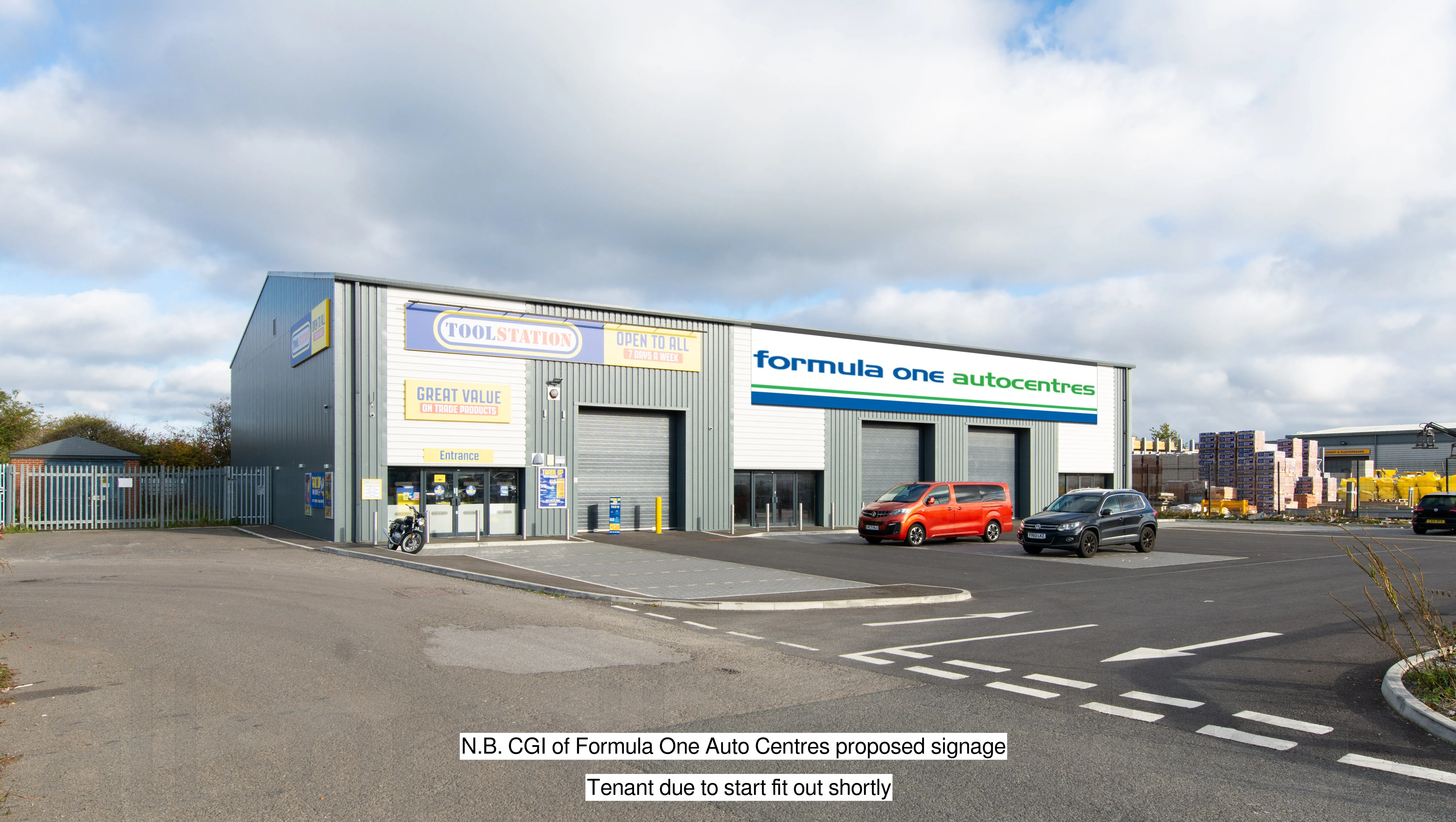 Modern Virtual Freehold Trade Counter Investment