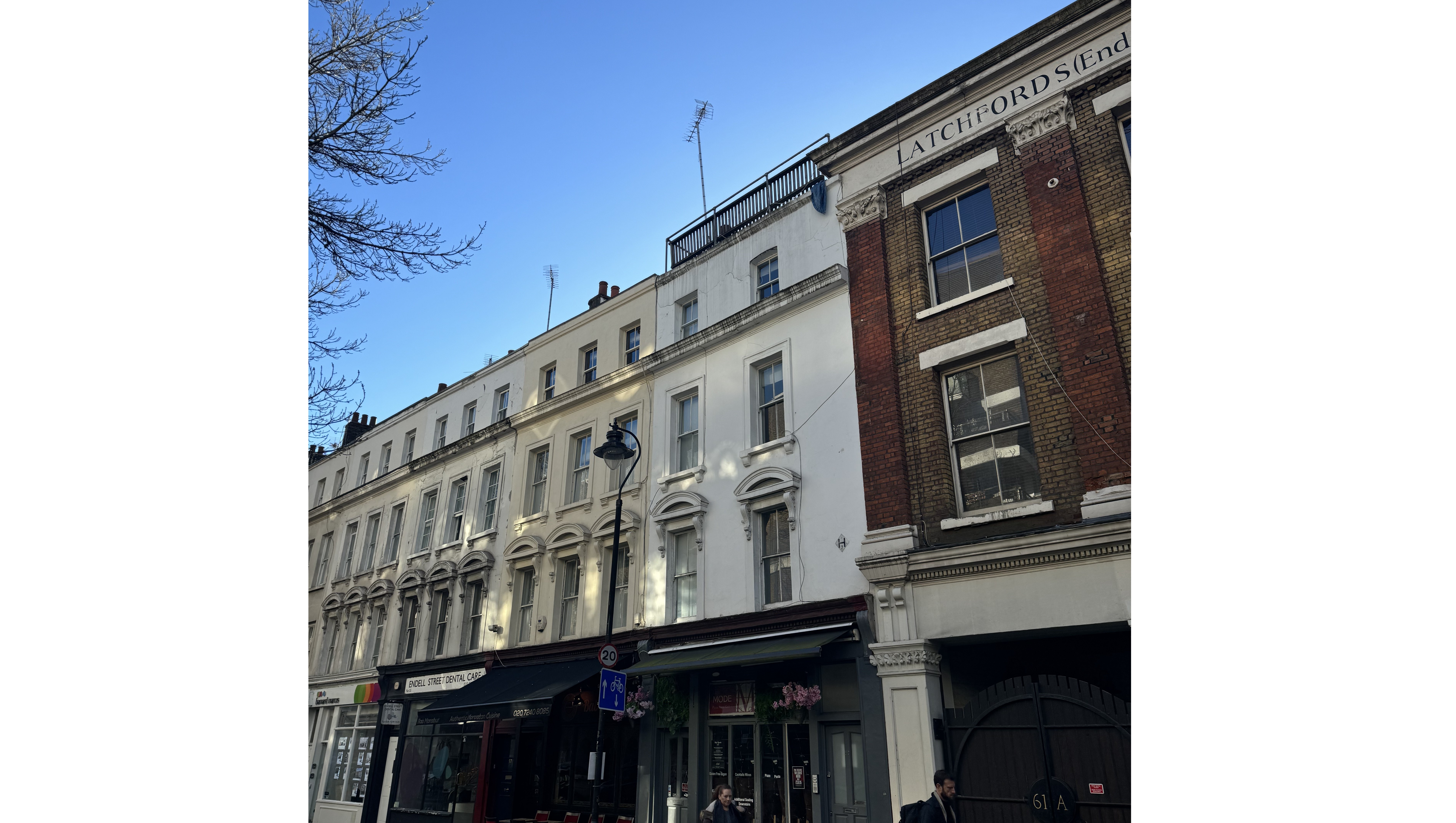 INVESTMENT - Freehold Attractive Grade II Listed Mid Terrace Mixed Use Building 