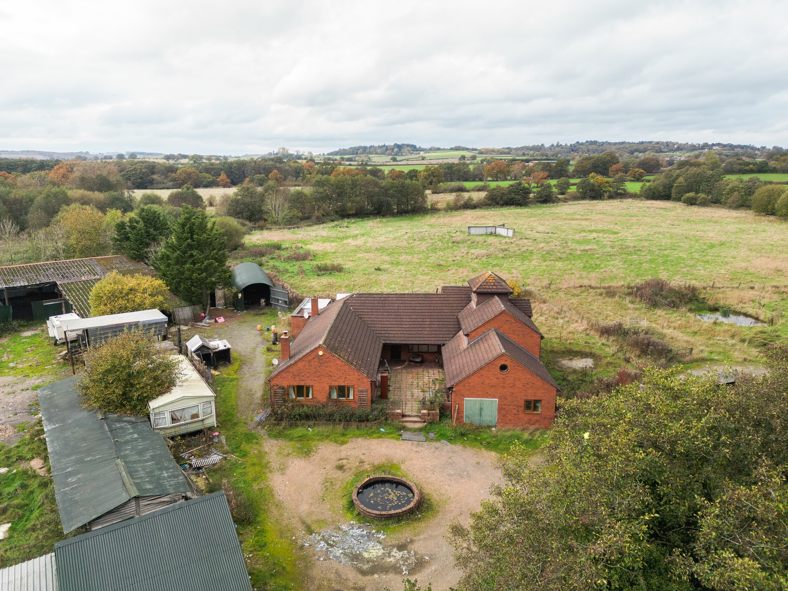 VACANT - Freehold Detached House with Outbuildings 