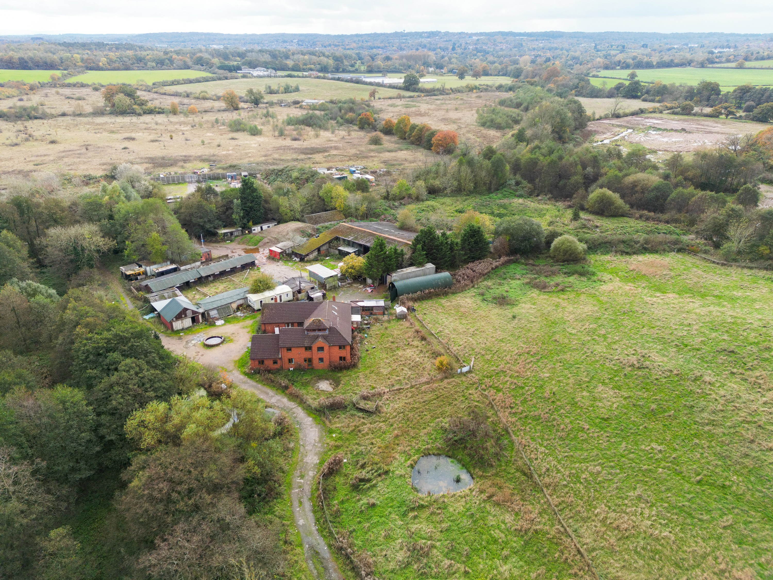 VACANT - Freehold Detached House with Outbuildings 
