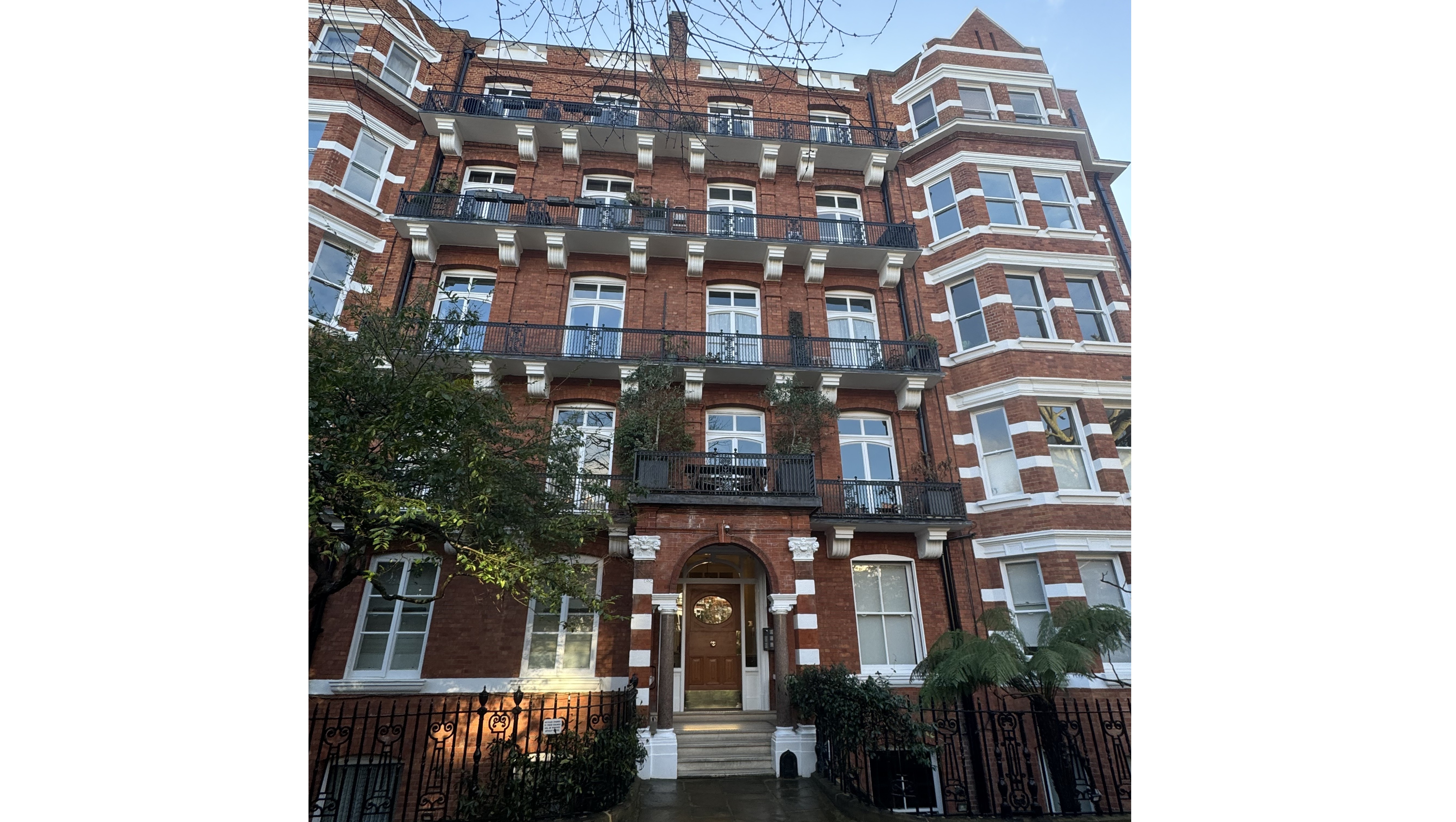 INVESTMENT -  Long Leasehold Self Contained Lower Ground Floor Caretaker's Flat