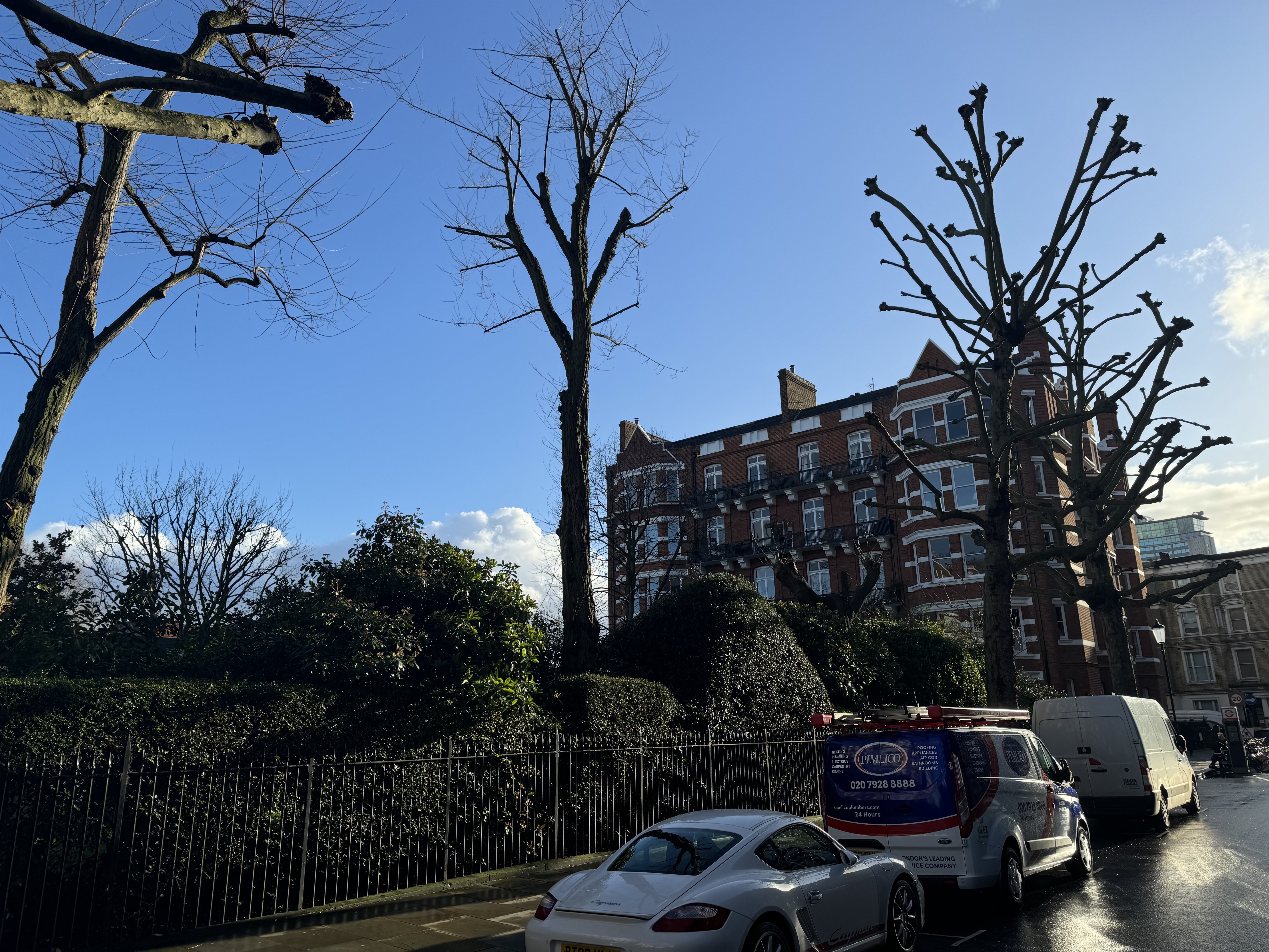 INVESTMENT -  Long Leasehold Self Contained Lower Ground Floor Caretaker's Flat